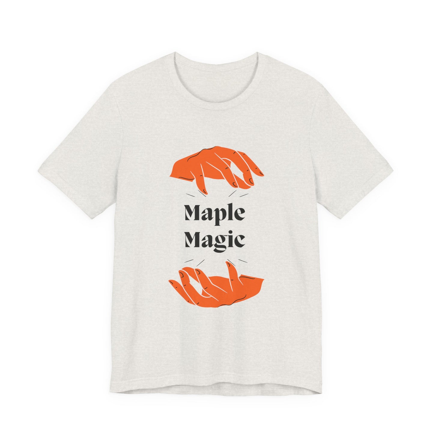 Maple Magic Unisex Tee - Cozy Casual Wear, Nature Lover Gift, Autumn Fashion, Eco-Friendly Style, Seasonal Celebration Top