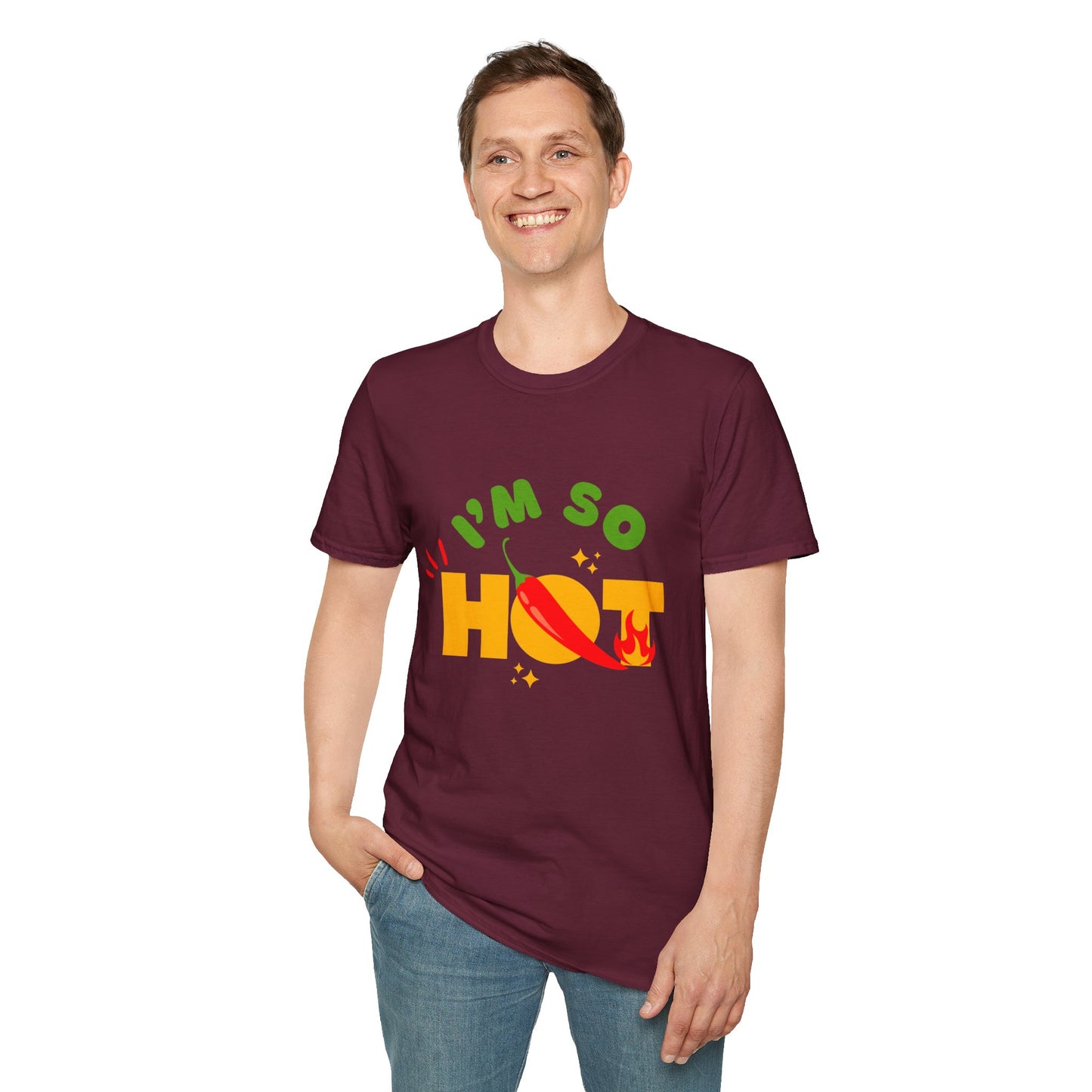 I'm So Hot Unisex T-Shirt, Funny Graphic Tee, Casual Summer Wear, Gift for Friends, Birthday Shirt, Celebratory Outfit