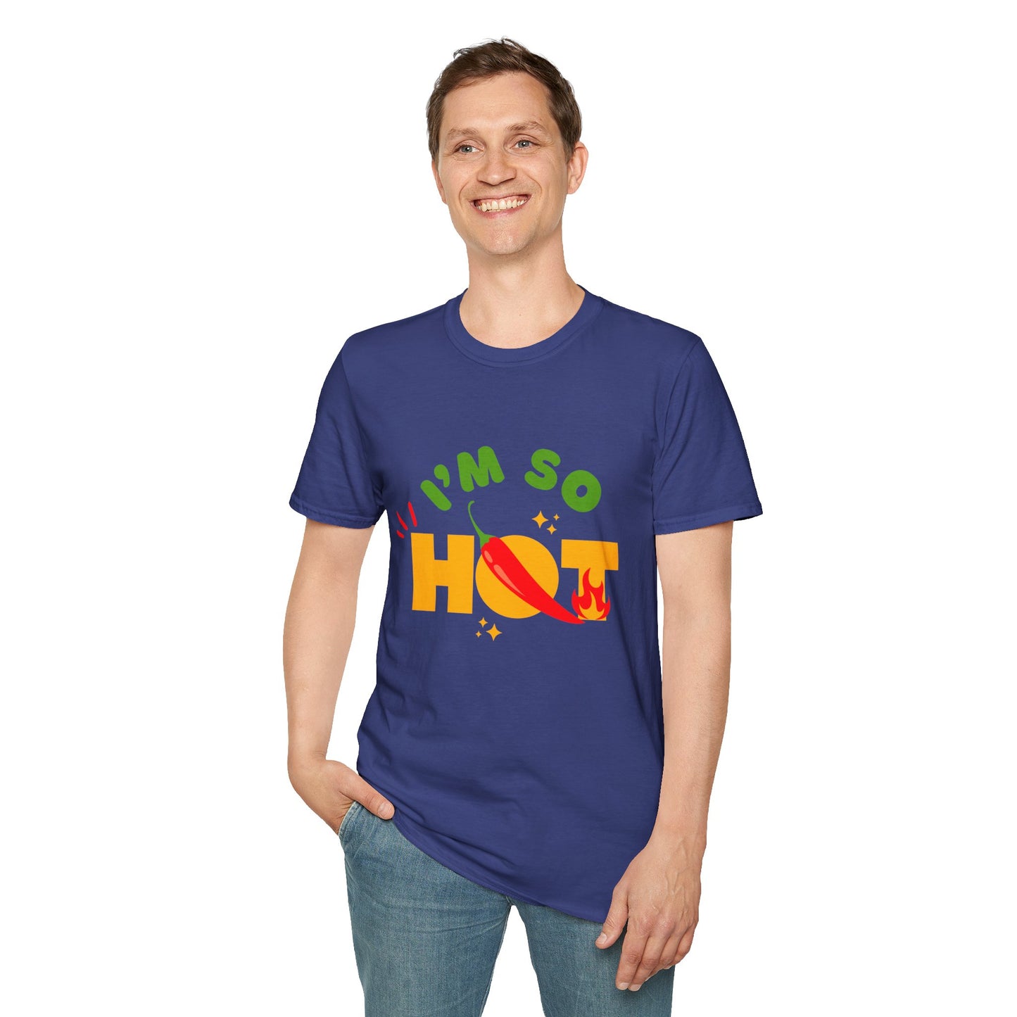 I'm So Hot Unisex T-Shirt, Funny Graphic Tee, Casual Summer Wear, Gift for Friends, Birthday Shirt, Celebratory Outfit
