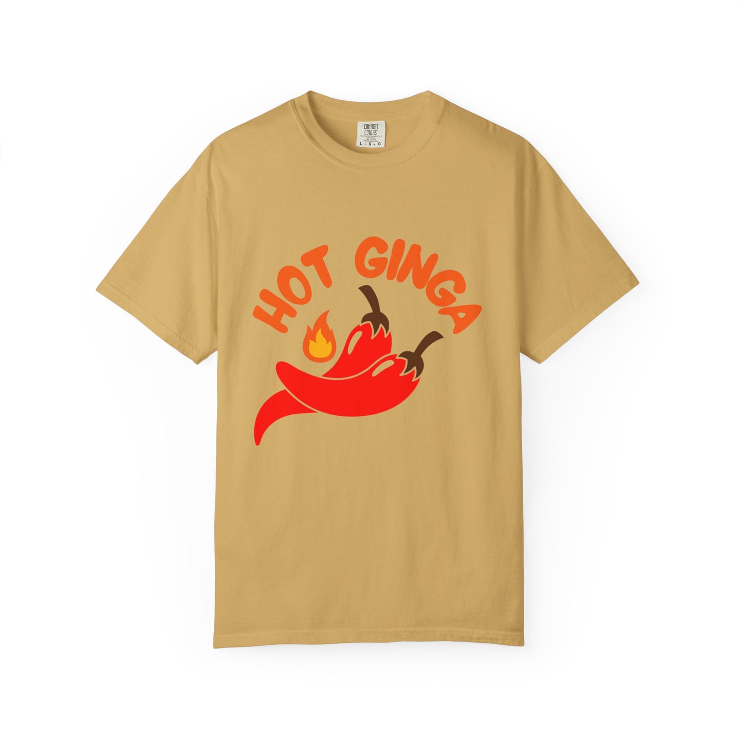 Spicy Chili T-Shirt, Hot Ginga Tee, Casual Summer Top, Gift for Spice Lovers, Unisex Graphic Shirt, Trendy Streetwear