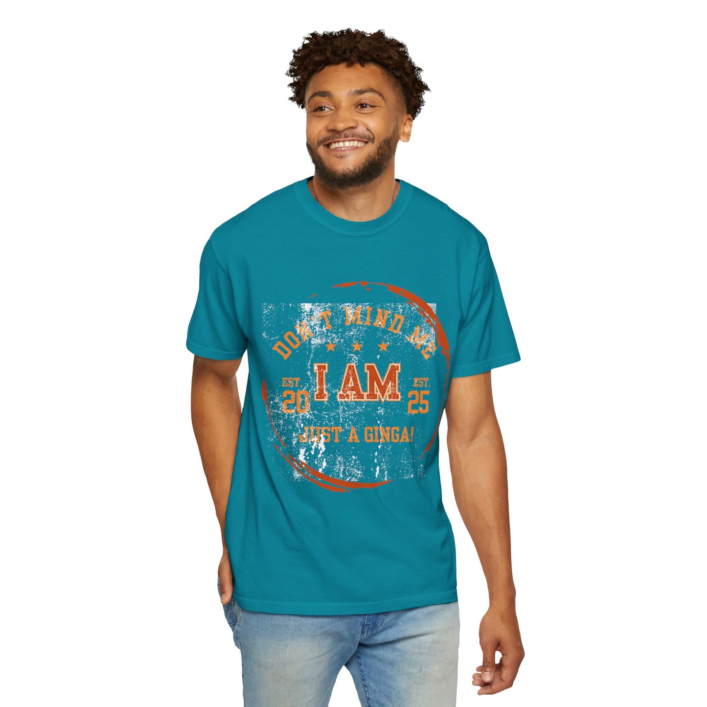 Ginga Birthday T-shirt, Funny Ginga Shirt, Unisex Gift, Casual Wear, Birthday Celebration Tee, Humor T-shirt, Garment-Dyed Shirt