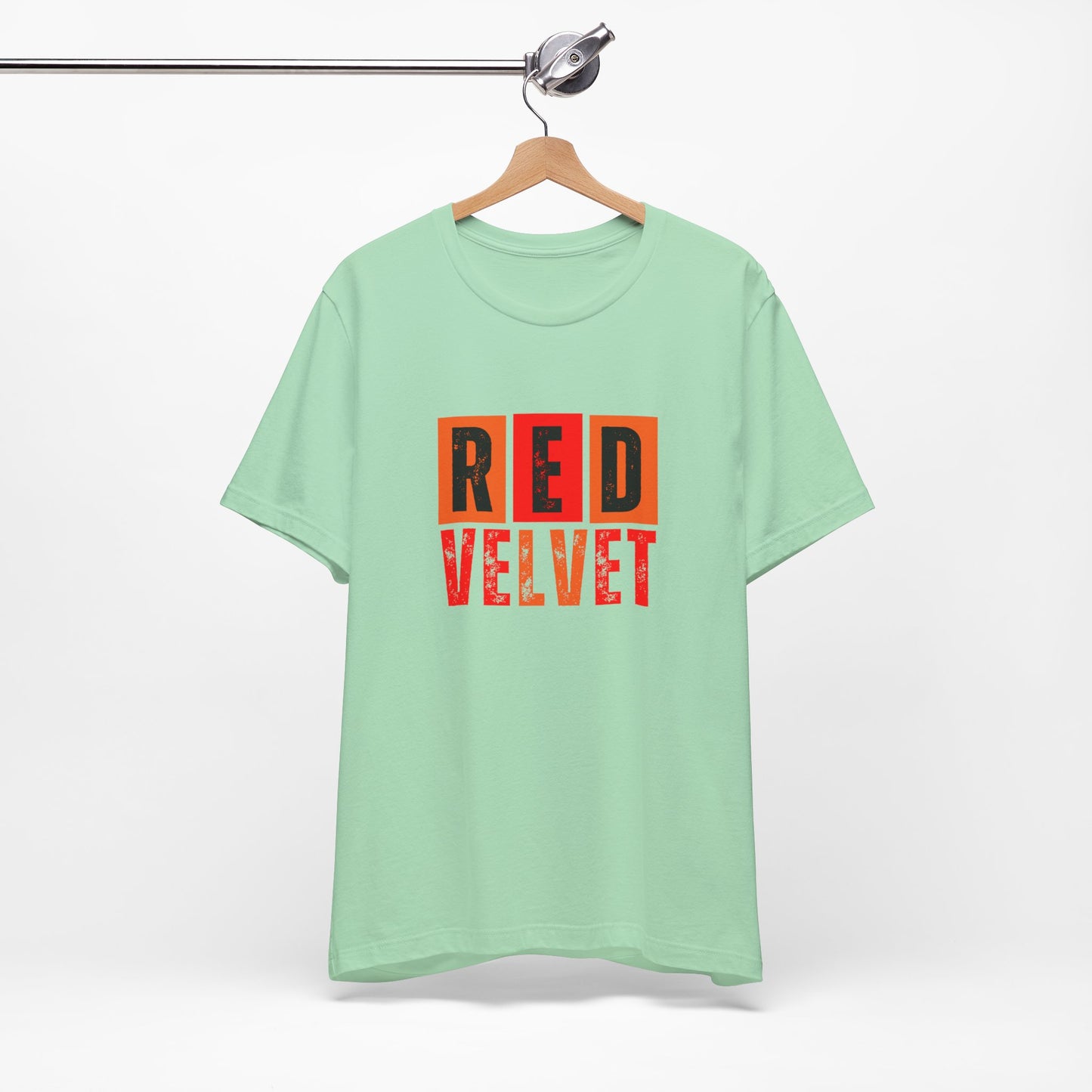 Red Velvet T-Shirt - Unisex Jersey Tee, Music Lover Gift, Concert Apparel, Casual Wear, Cute Graphic Tee, Gift for Her