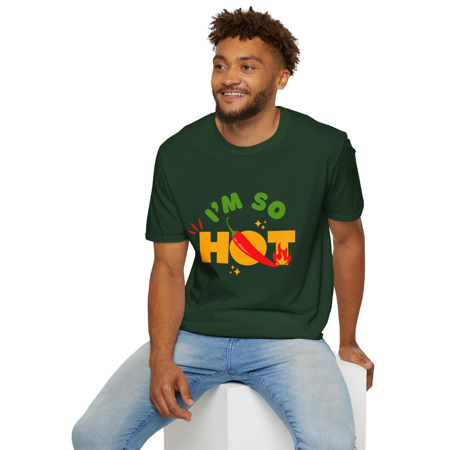 I'm So Hot Unisex T-Shirt, Funny Graphic Tee, Casual Summer Wear, Gift for Friends, Birthday Shirt, Celebratory Outfit