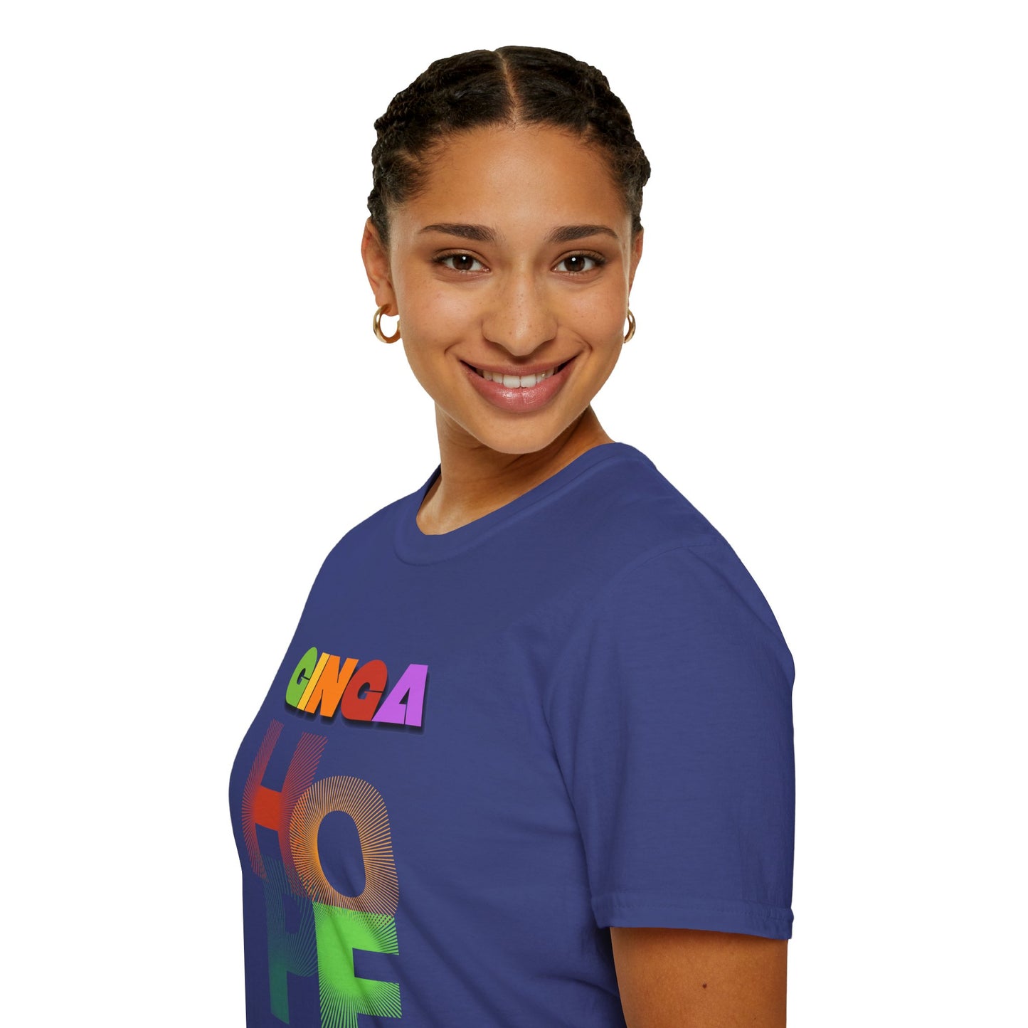 Colorful Hope Unisex T-Shirt, Inspirational Gift, Positive Message Tee, Casual Wear, Self-Care Apparel