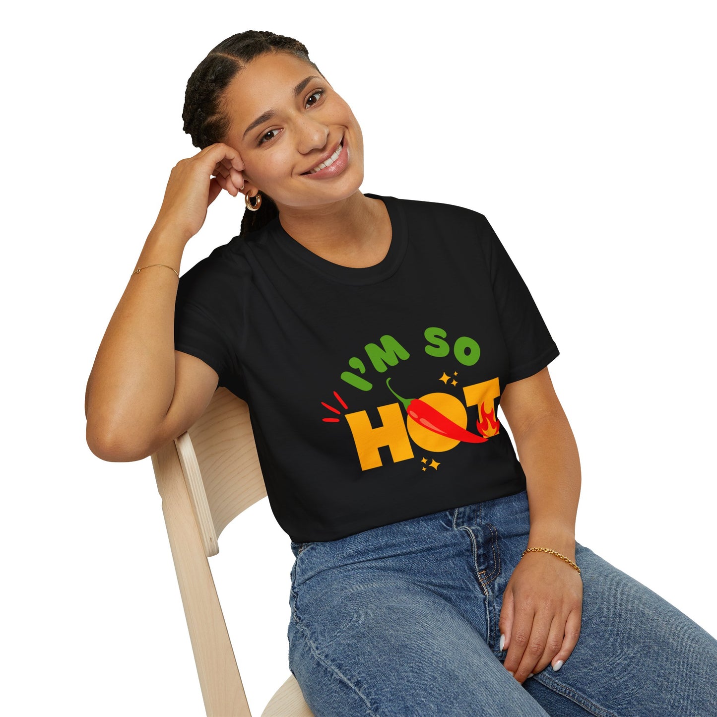 I'm So Hot Unisex T-Shirt, Funny Graphic Tee, Casual Summer Wear, Gift for Friends, Birthday Shirt, Celebratory Outfit