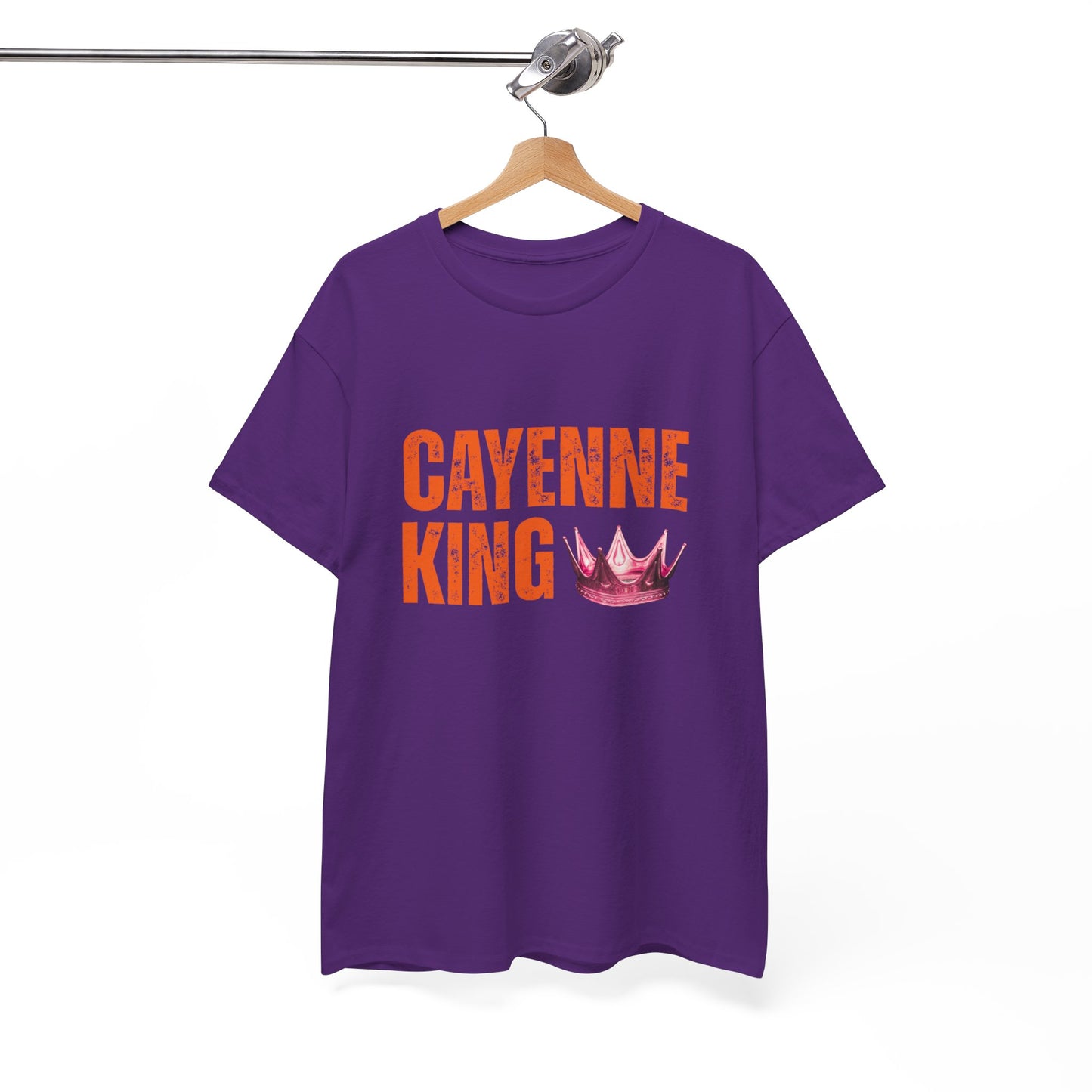Cayenne King Cotton Tee | Unisex Graphic T-Shirt, Casual Wear, Birthday Gift, Affordable Fashion, Everyday Comfort