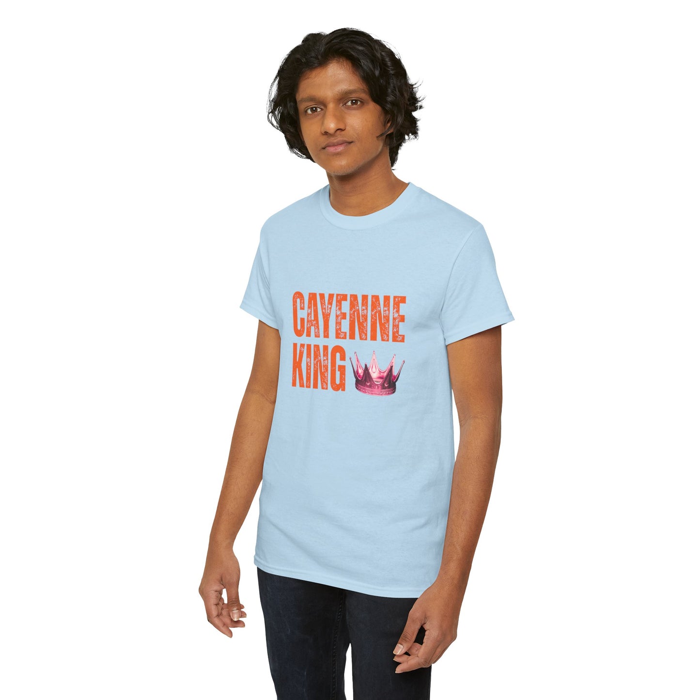 Cayenne King Cotton Tee | Unisex Graphic T-Shirt, Casual Wear, Birthday Gift, Affordable Fashion, Everyday Comfort