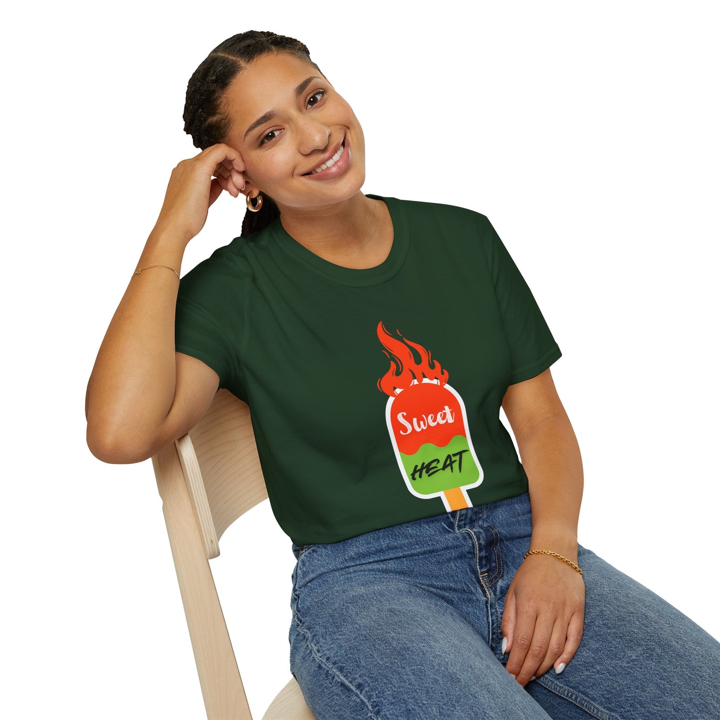 Sweet Heat Unisex T-Shirt, Summer Vibes Tee, Fun Graphic Shirt, Gift for Foodies, Trendy Casual Wear