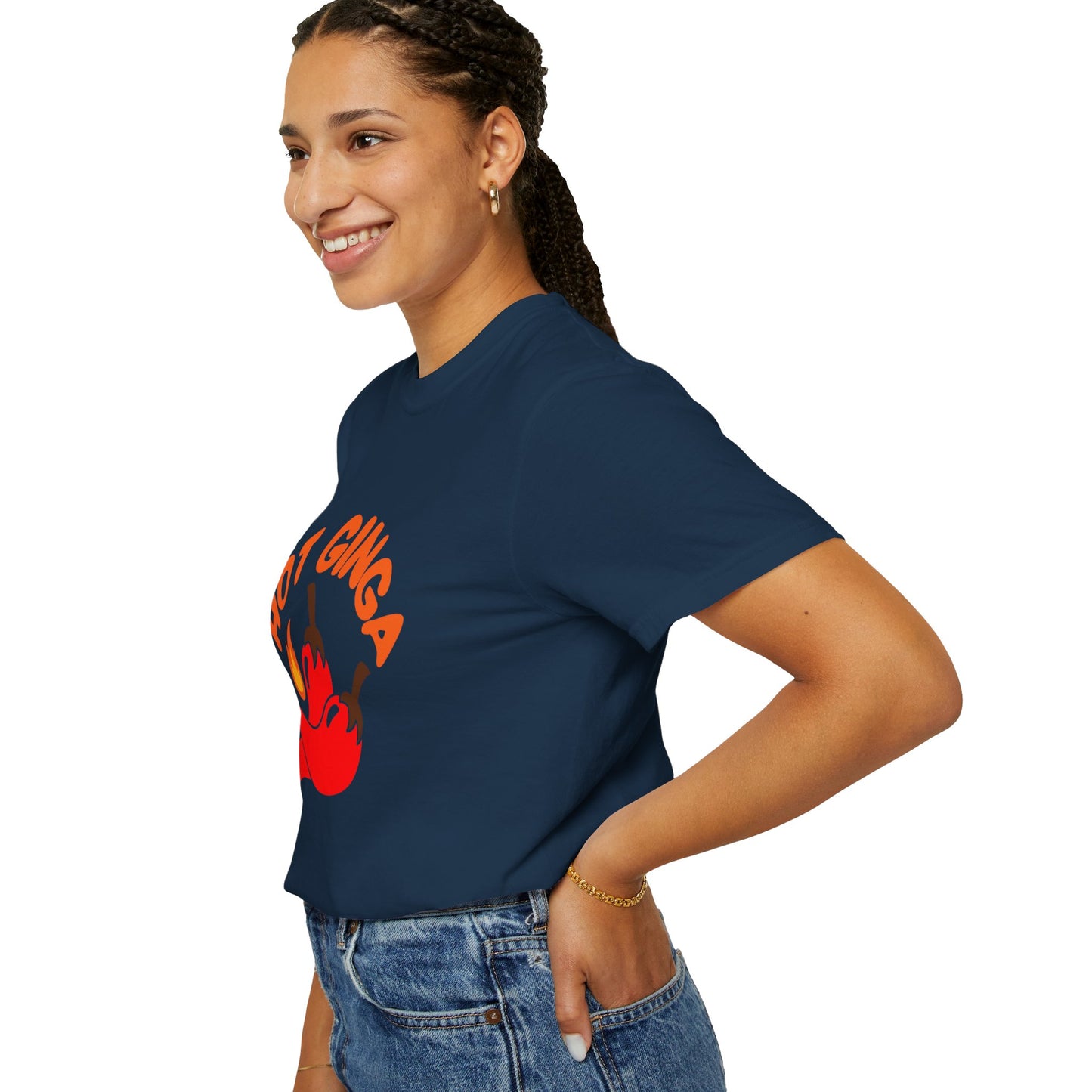 Spicy Chili T-Shirt, Hot Ginga Tee, Casual Summer Top, Gift for Spice Lovers, Unisex Graphic Shirt, Trendy Streetwear