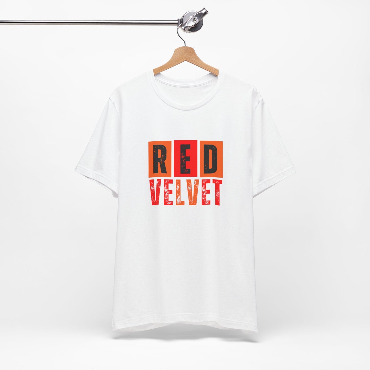 Red Velvet T-Shirt - Unisex Jersey Tee, Music Lover Gift, Concert Apparel, Casual Wear, Cute Graphic Tee, Gift for Her