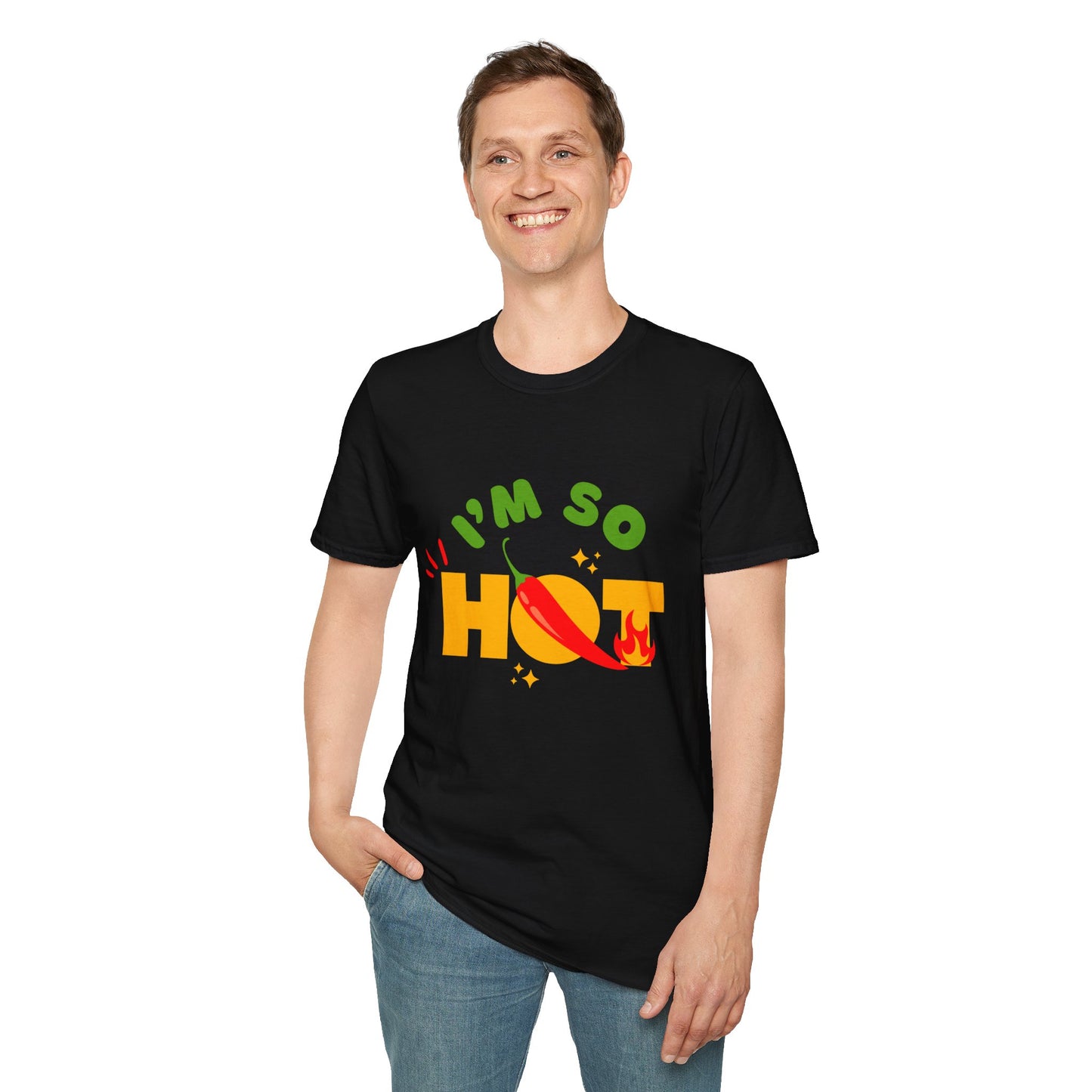 I'm So Hot Unisex T-Shirt, Funny Graphic Tee, Casual Summer Wear, Gift for Friends, Birthday Shirt, Celebratory Outfit