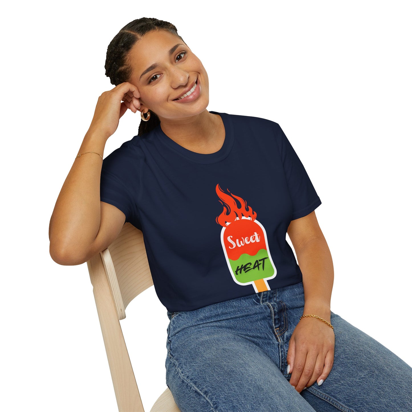 Sweet Heat Unisex T-Shirt, Summer Vibes Tee, Fun Graphic Shirt, Gift for Foodies, Trendy Casual Wear