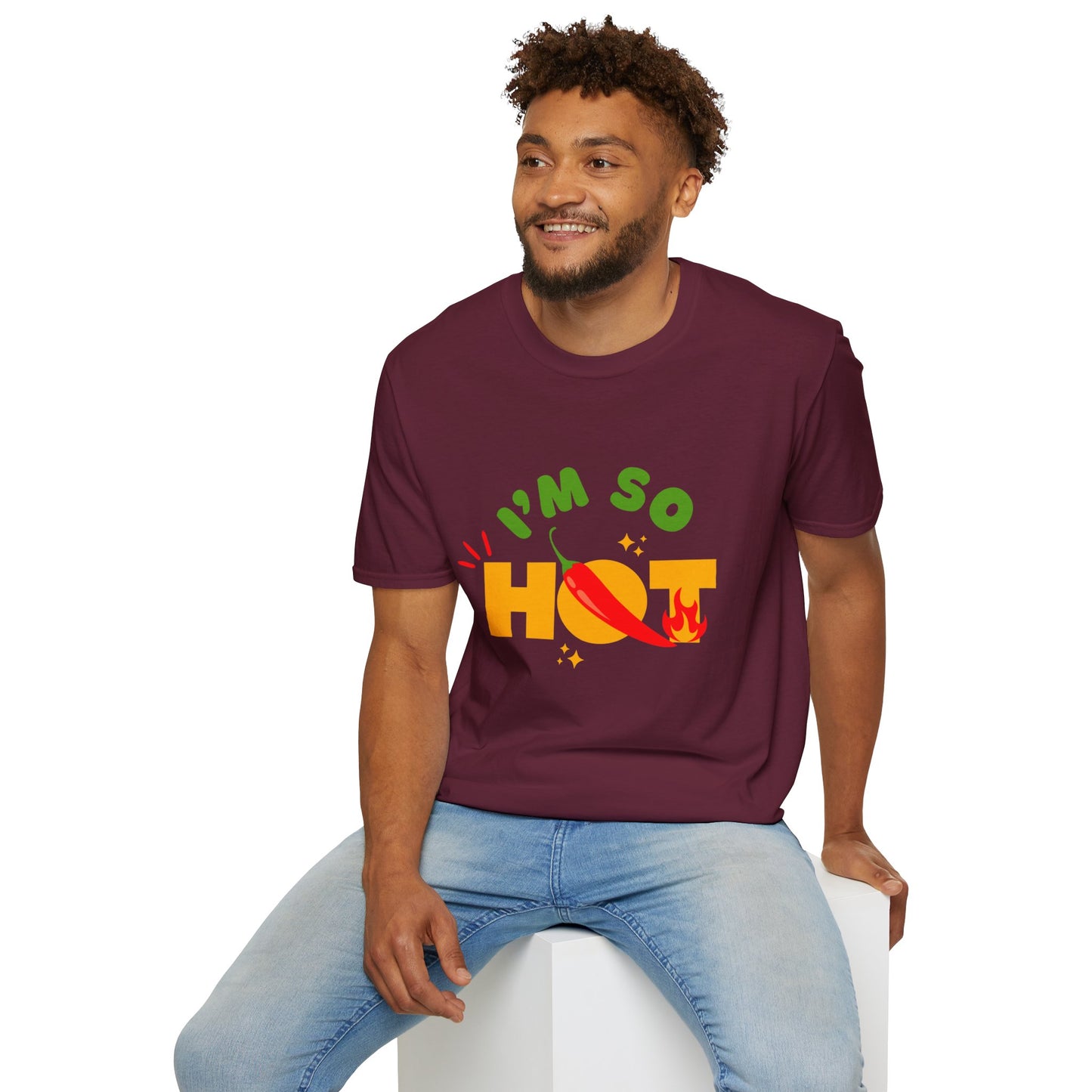I'm So Hot Unisex T-Shirt, Funny Graphic Tee, Casual Summer Wear, Gift for Friends, Birthday Shirt, Celebratory Outfit