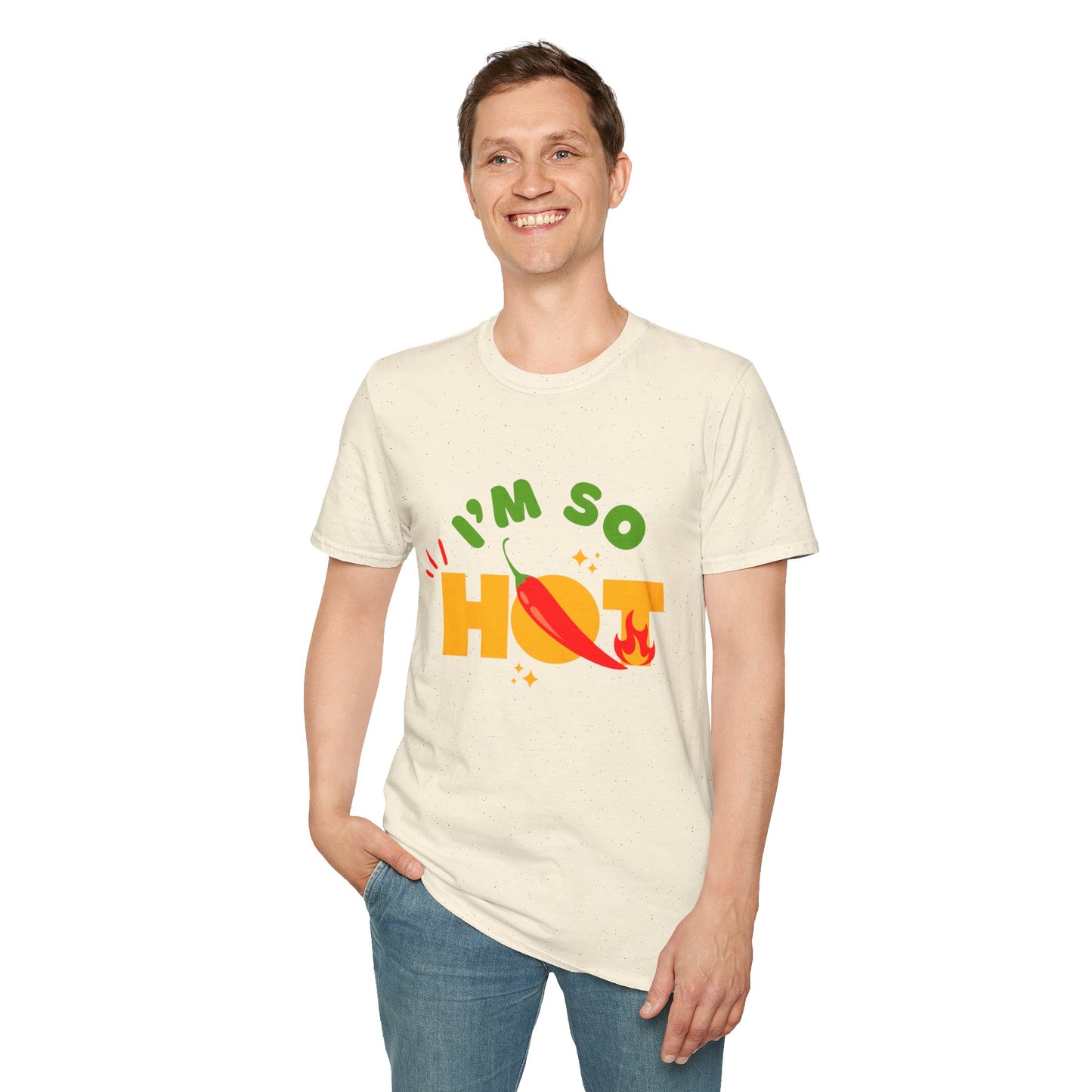 I'm So Hot Unisex T-Shirt, Funny Graphic Tee, Casual Summer Wear, Gift for Friends, Birthday Shirt, Celebratory Outfit