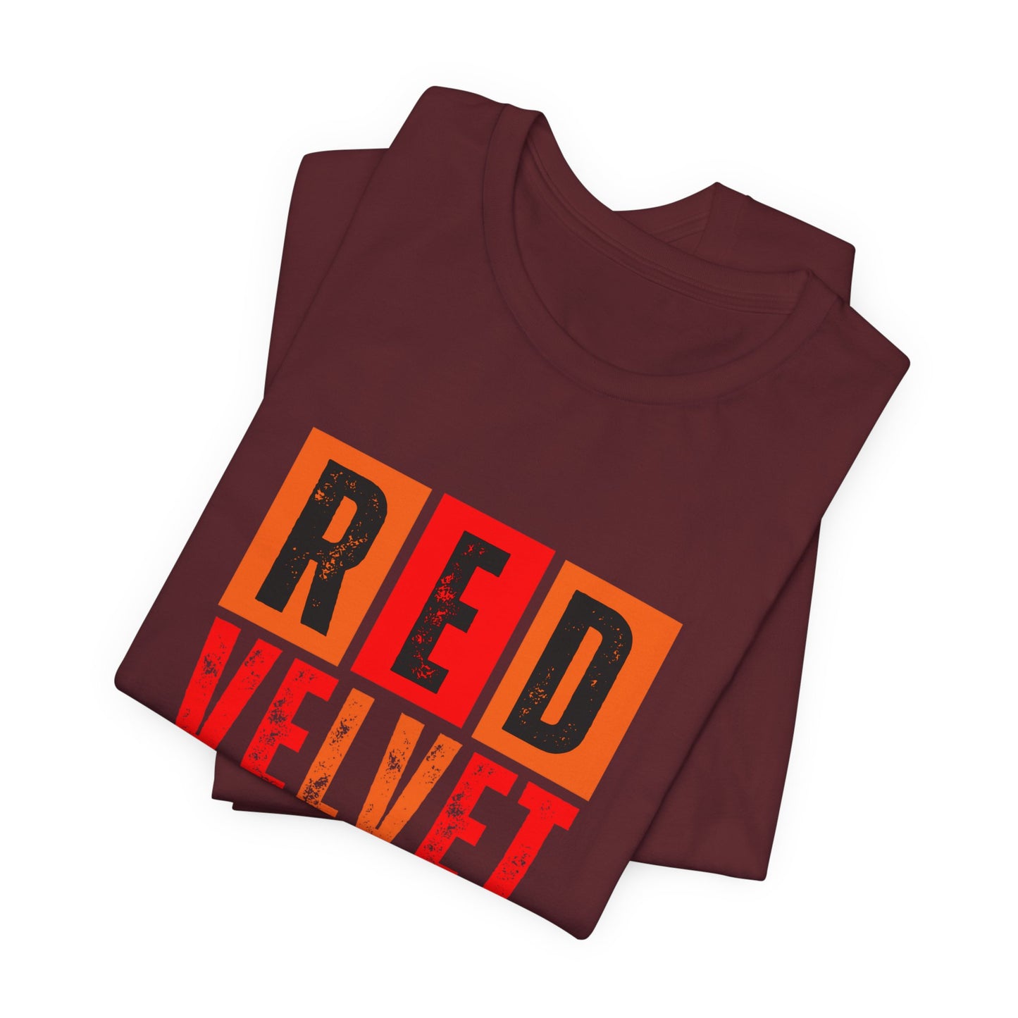 Red Velvet T-Shirt - Unisex Jersey Tee, Music Lover Gift, Concert Apparel, Casual Wear, Cute Graphic Tee, Gift for Her