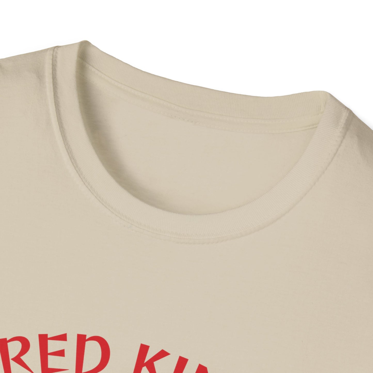 Fierce Red King Tiger T-Shirt, Bold Graphic Tee, Unisex Apparel, Streetwear Style, Gift for Animal Lovers