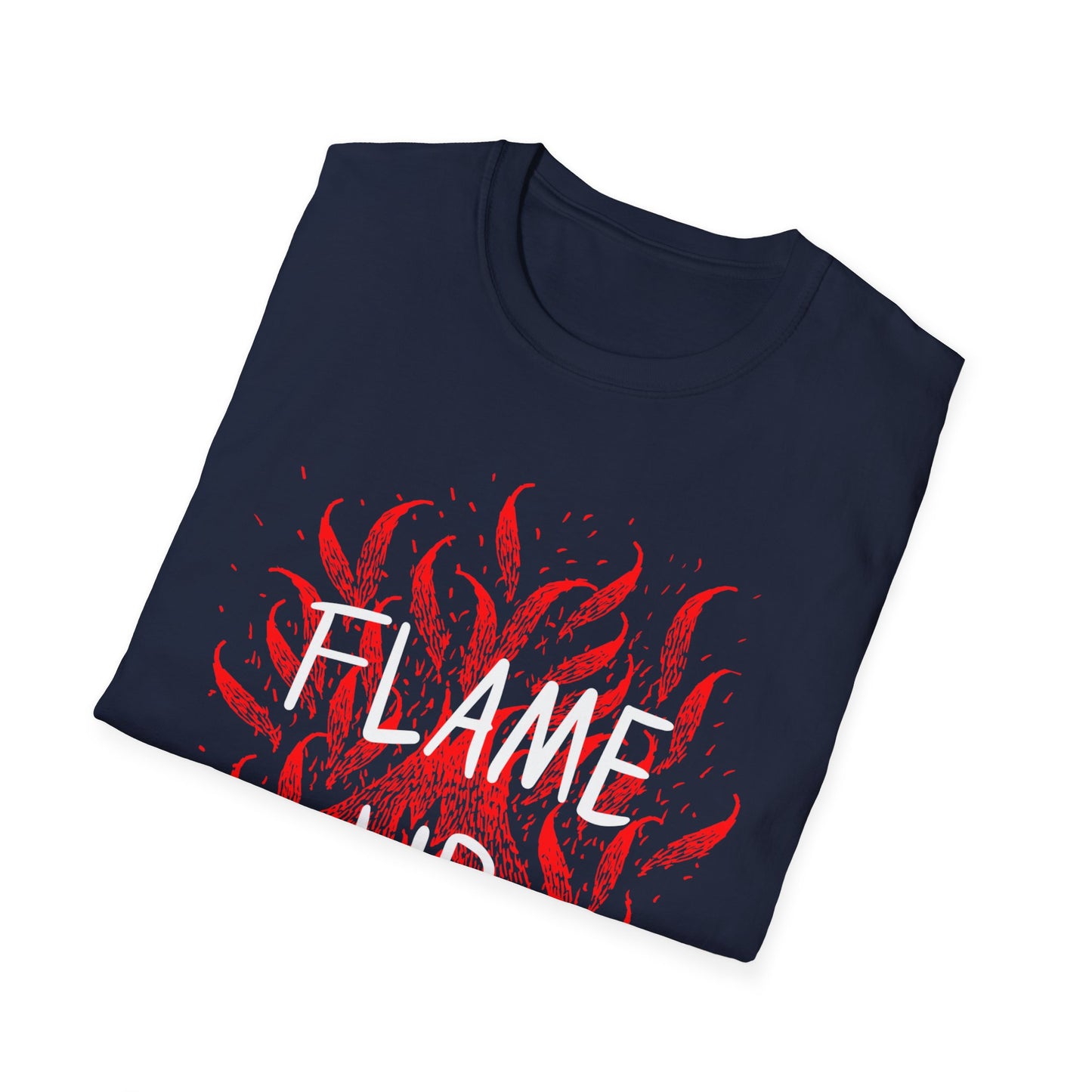 Fiery Motivation Unisex T-Shirt, Flame Up Graphic Tee, Gift for Fitness Lovers, Workout Apparel, Casual Wear