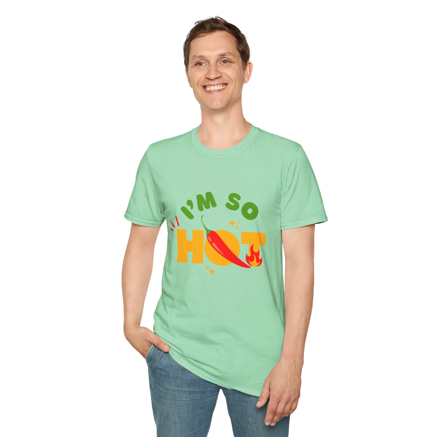 I'm So Hot Unisex T-Shirt, Funny Graphic Tee, Casual Summer Wear, Gift for Friends, Birthday Shirt, Celebratory Outfit