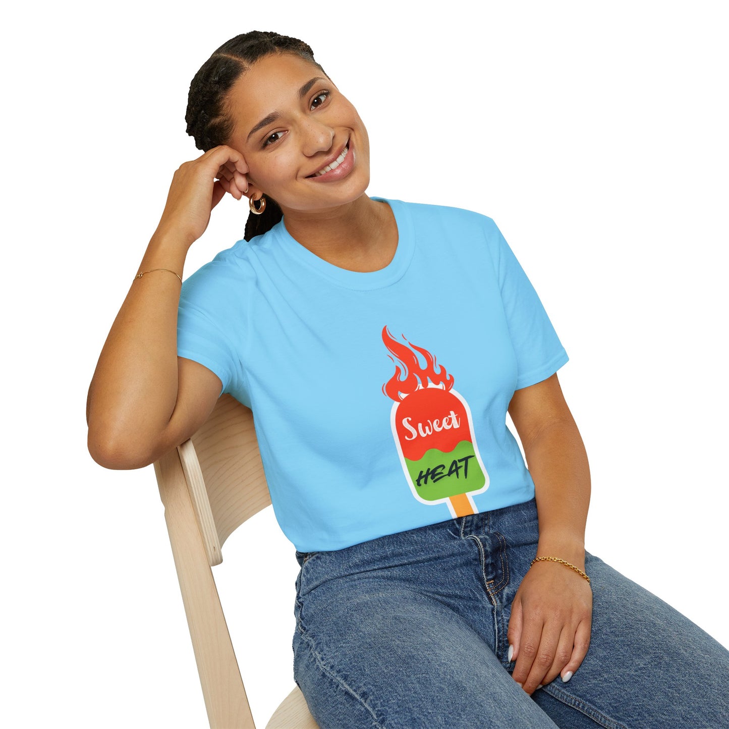 Sweet Heat Unisex T-Shirt, Summer Vibes Tee, Fun Graphic Shirt, Gift for Foodies, Trendy Casual Wear