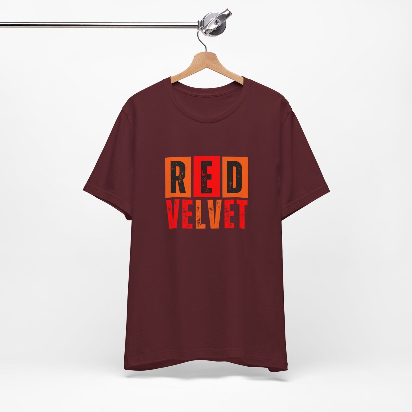 Red Velvet T-Shirt - Unisex Jersey Tee, Music Lover Gift, Concert Apparel, Casual Wear, Cute Graphic Tee, Gift for Her