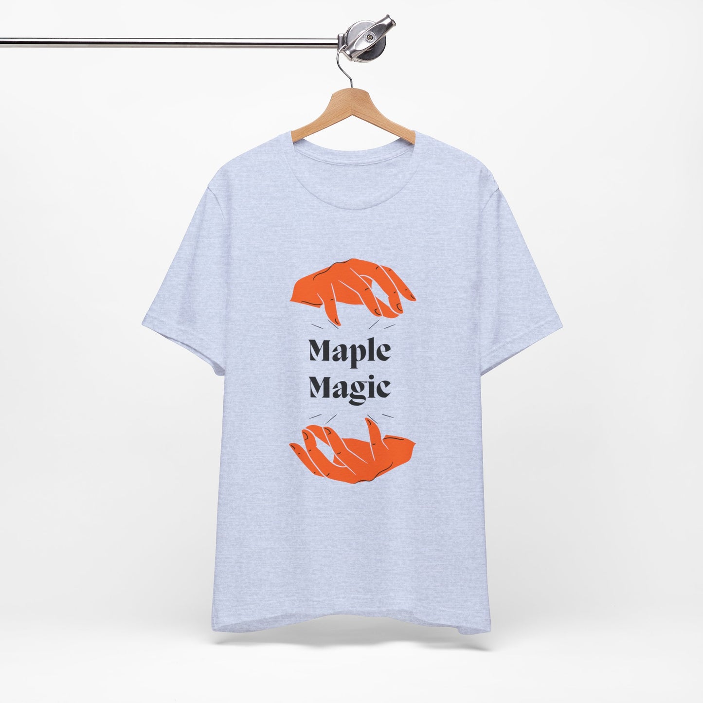 Maple Magic Unisex Tee - Cozy Casual Wear, Nature Lover Gift, Autumn Fashion, Eco-Friendly Style, Seasonal Celebration Top