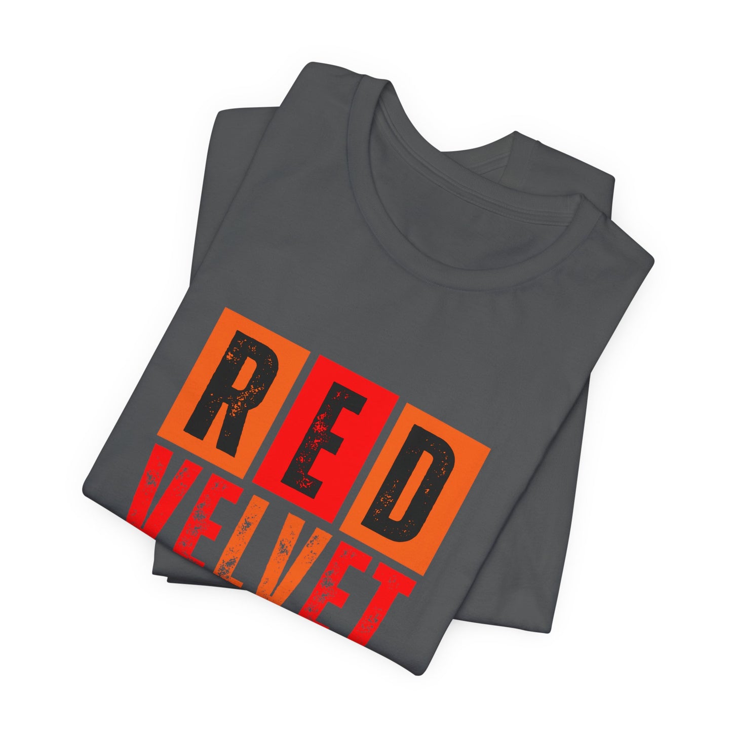 Red Velvet T-Shirt - Unisex Jersey Tee, Music Lover Gift, Concert Apparel, Casual Wear, Cute Graphic Tee, Gift for Her