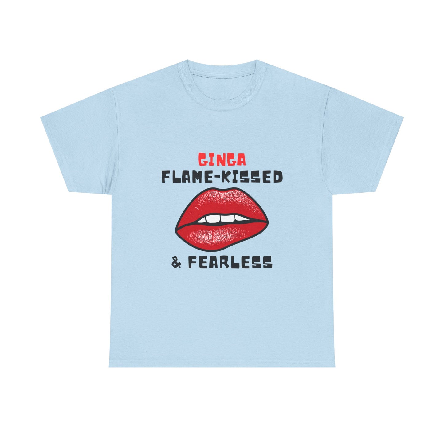 Flame-Kissed & Fearless Tee | Unisex Cotton Graphic Shirt, Casual Wear, Gift for Her, Statement T-Shirt, Summer Fashion