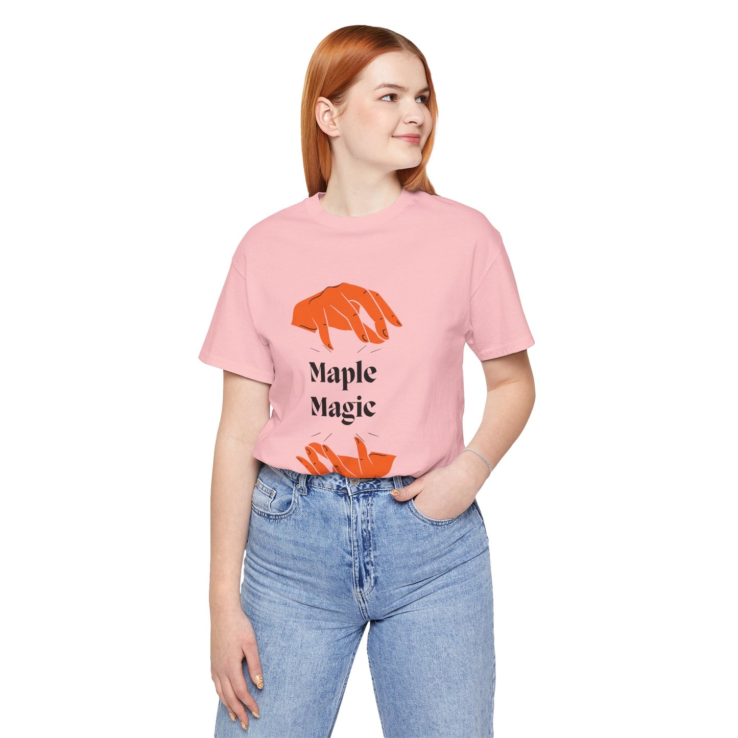 Maple Magic Unisex Tee - Cozy Casual Wear, Nature Lover Gift, Autumn Fashion, Eco-Friendly Style, Seasonal Celebration Top