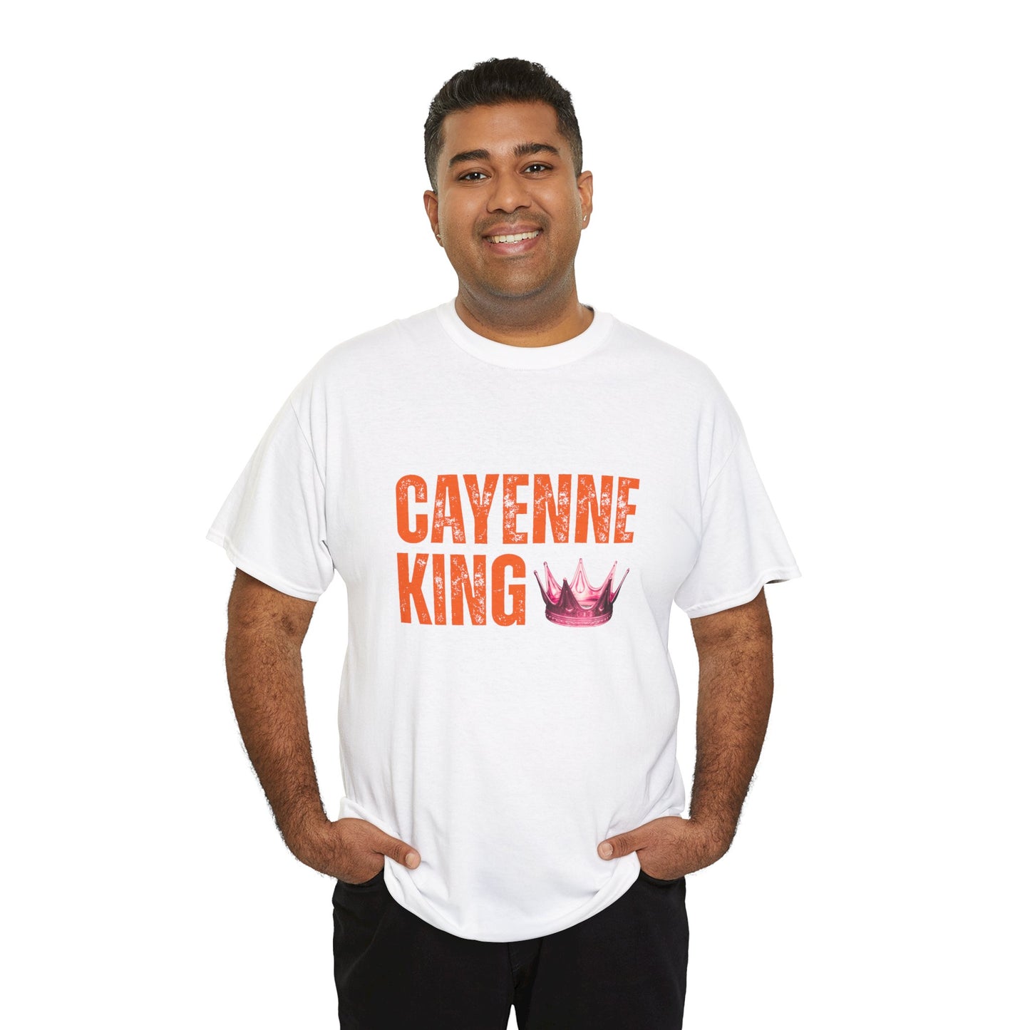 Cayenne King Cotton Tee | Unisex Graphic T-Shirt, Casual Wear, Birthday Gift, Affordable Fashion, Everyday Comfort