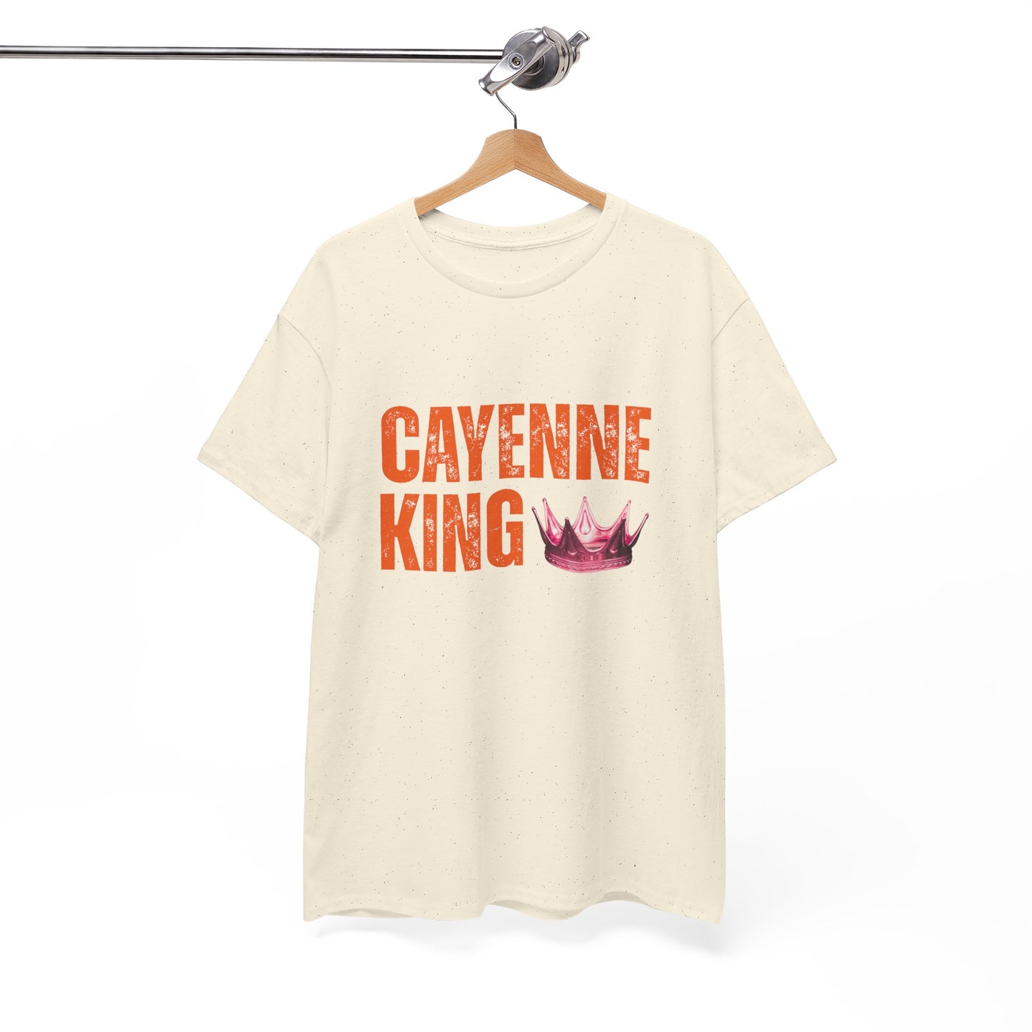 Cayenne King Cotton Tee | Unisex Graphic T-Shirt, Casual Wear, Birthday Gift, Affordable Fashion, Everyday Comfort