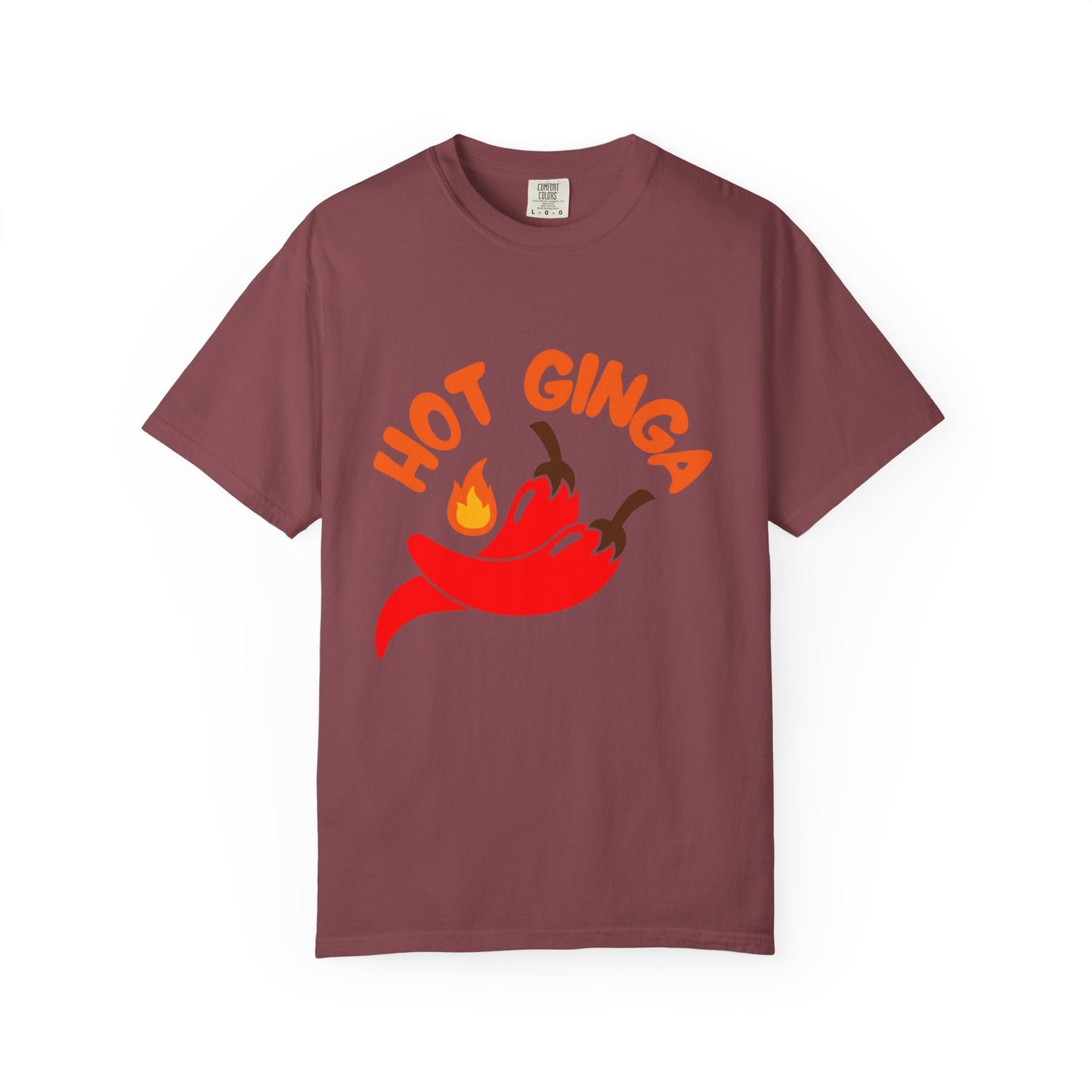 Spicy Chili T-Shirt, Hot Ginga Tee, Casual Summer Top, Gift for Spice Lovers, Unisex Graphic Shirt, Trendy Streetwear