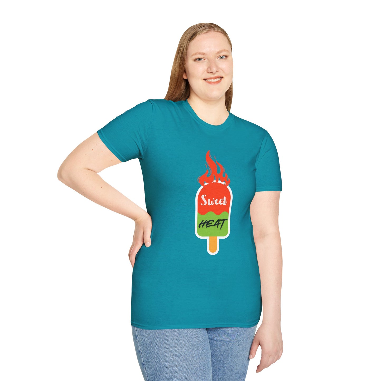 Sweet Heat Unisex T-Shirt, Summer Vibes Tee, Fun Graphic Shirt, Gift for Foodies, Trendy Casual Wear