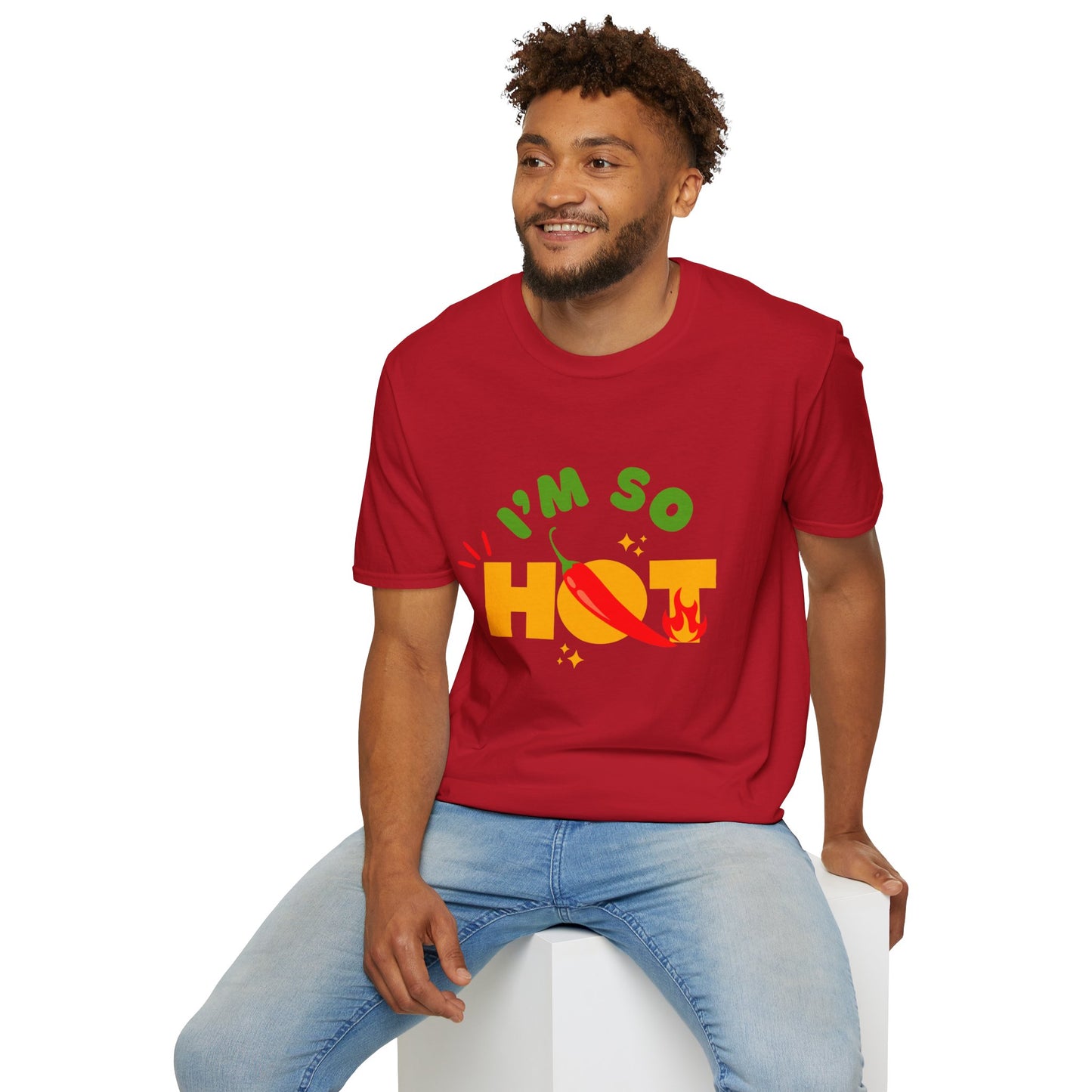 I'm So Hot Unisex T-Shirt, Funny Graphic Tee, Casual Summer Wear, Gift for Friends, Birthday Shirt, Celebratory Outfit