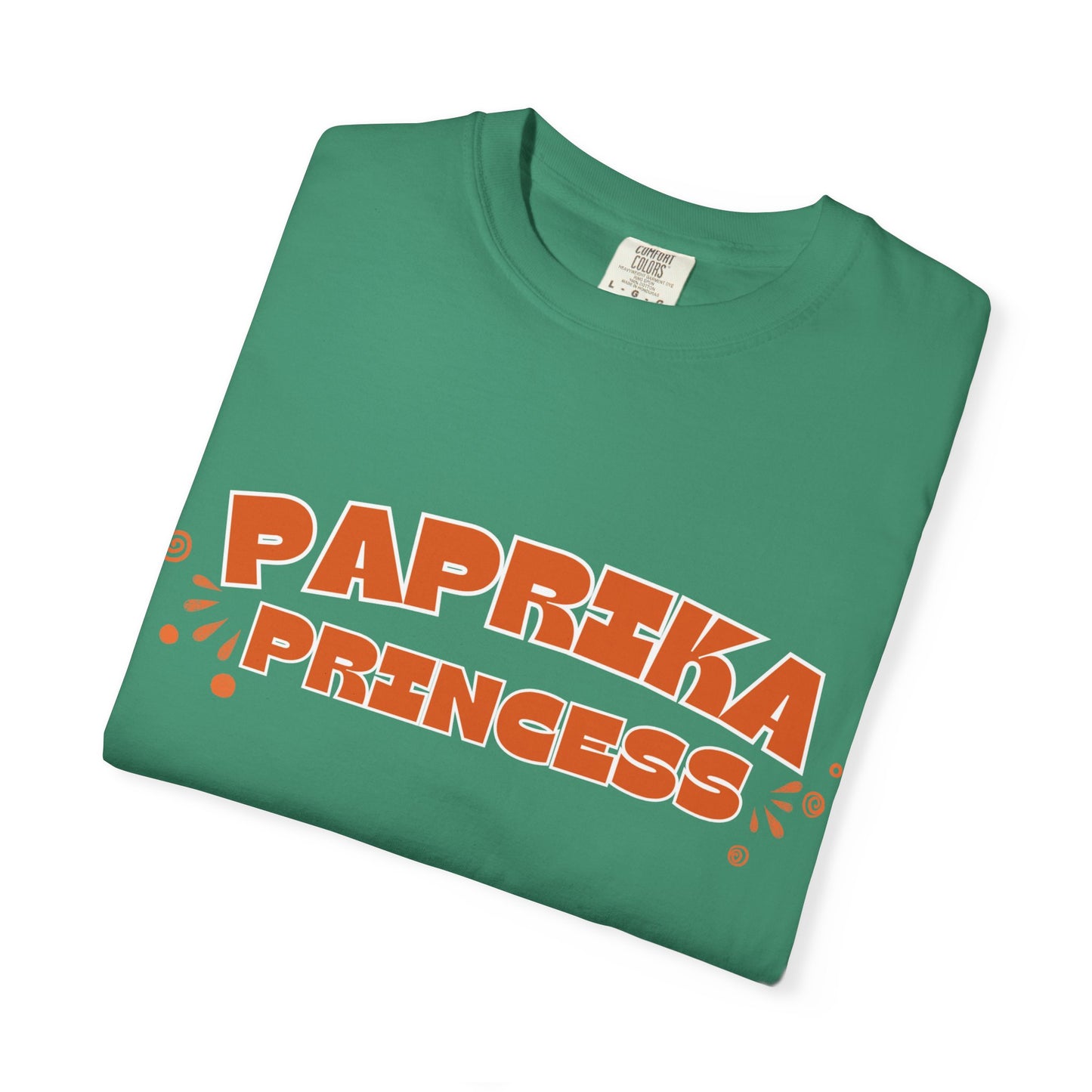 Paprika Princess Unisex T-Shirt | Gift for Foodies, Trendy Apparel, Casual Wear, Summer Fashion, Birthday Gift