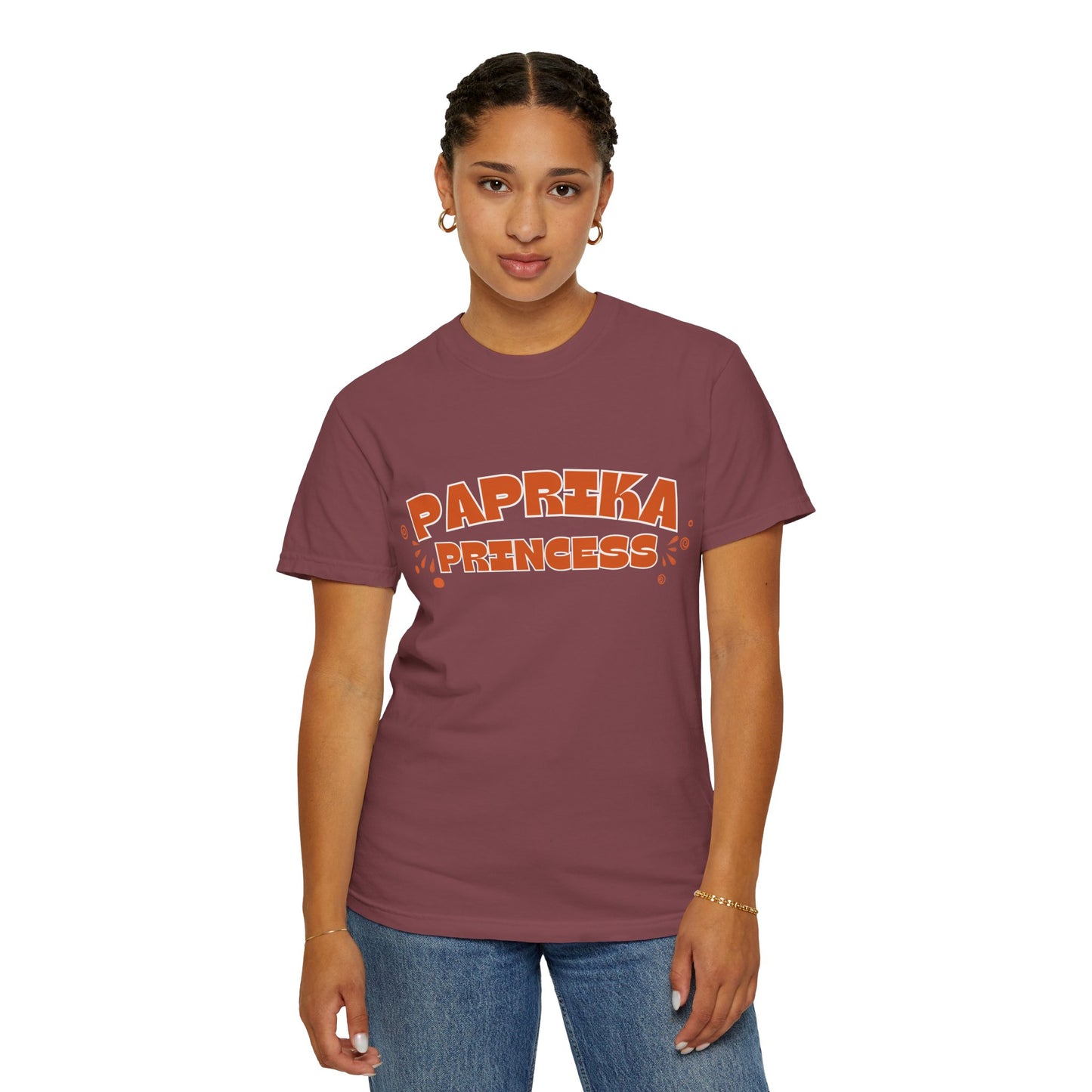 Paprika Princess Unisex T-Shirt | Gift for Foodies, Trendy Apparel, Casual Wear, Summer Fashion, Birthday Gift