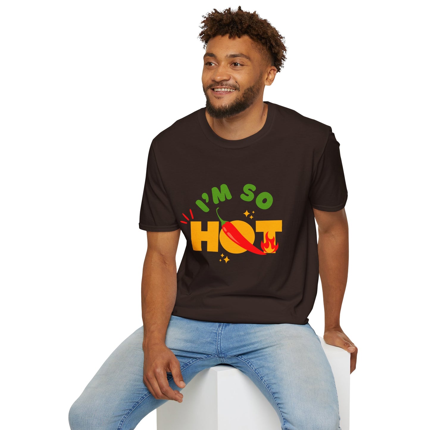 I'm So Hot Unisex T-Shirt, Funny Graphic Tee, Casual Summer Wear, Gift for Friends, Birthday Shirt, Celebratory Outfit