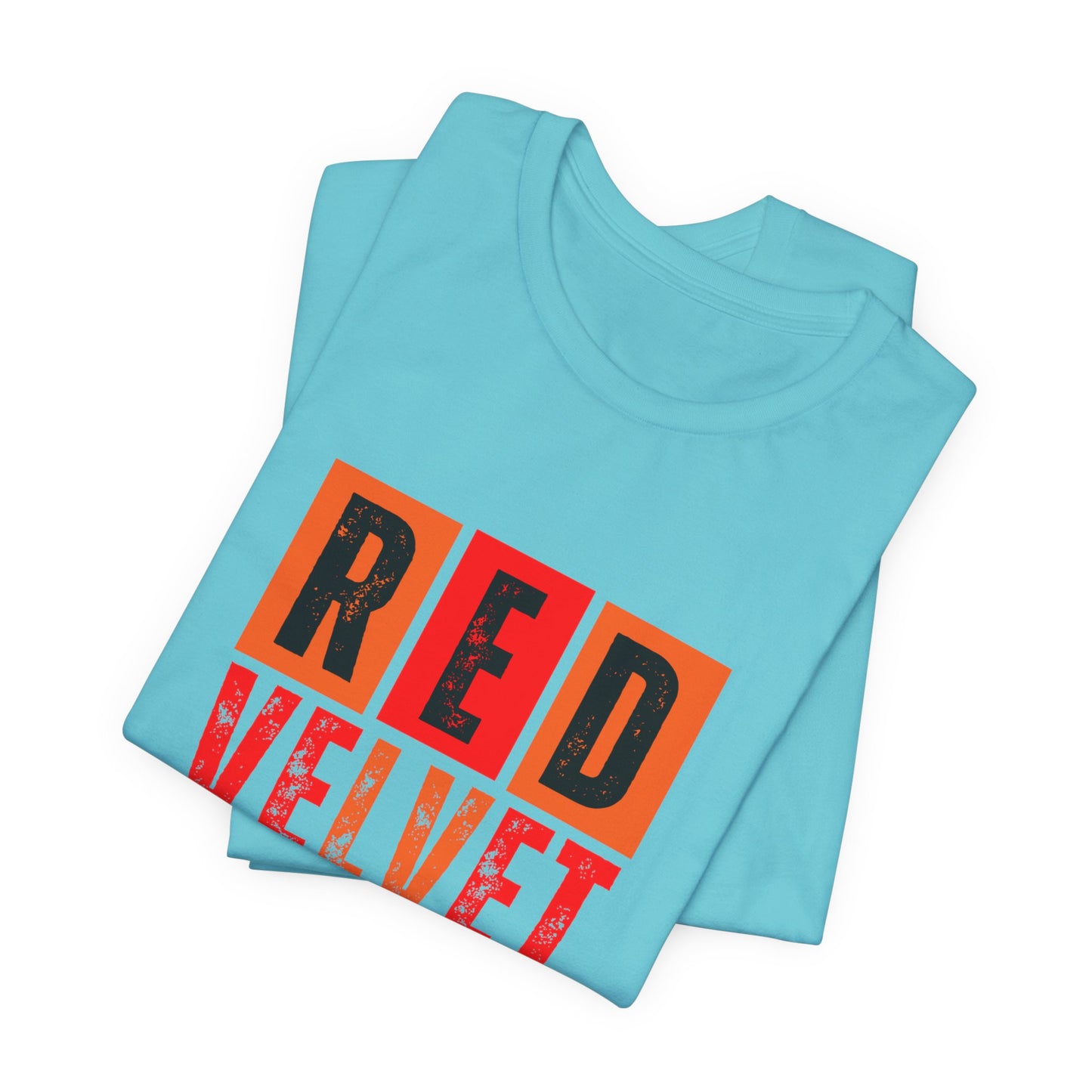Red Velvet T-Shirt - Unisex Jersey Tee, Music Lover Gift, Concert Apparel, Casual Wear, Cute Graphic Tee, Gift for Her