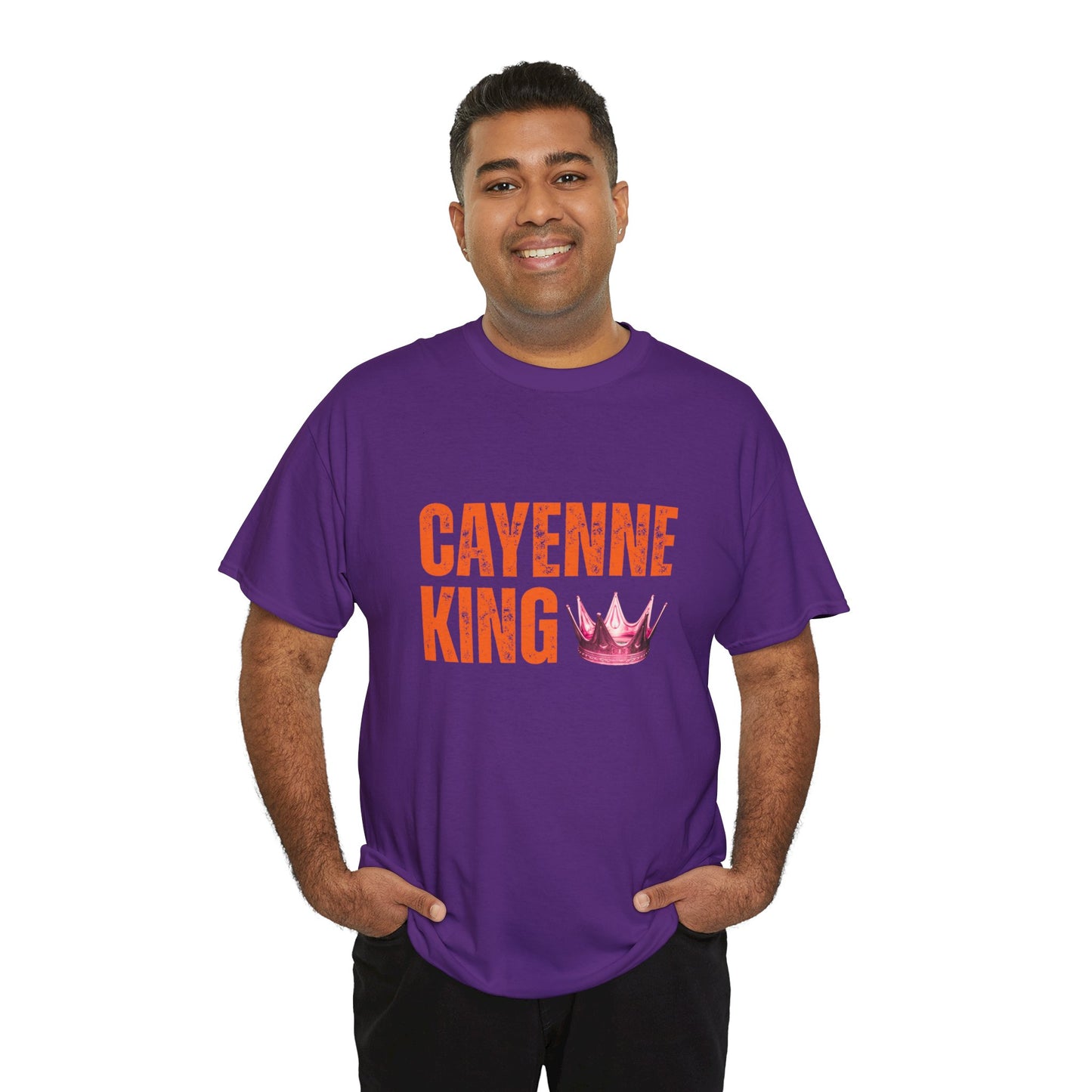 Cayenne King Cotton Tee | Unisex Graphic T-Shirt, Casual Wear, Birthday Gift, Affordable Fashion, Everyday Comfort
