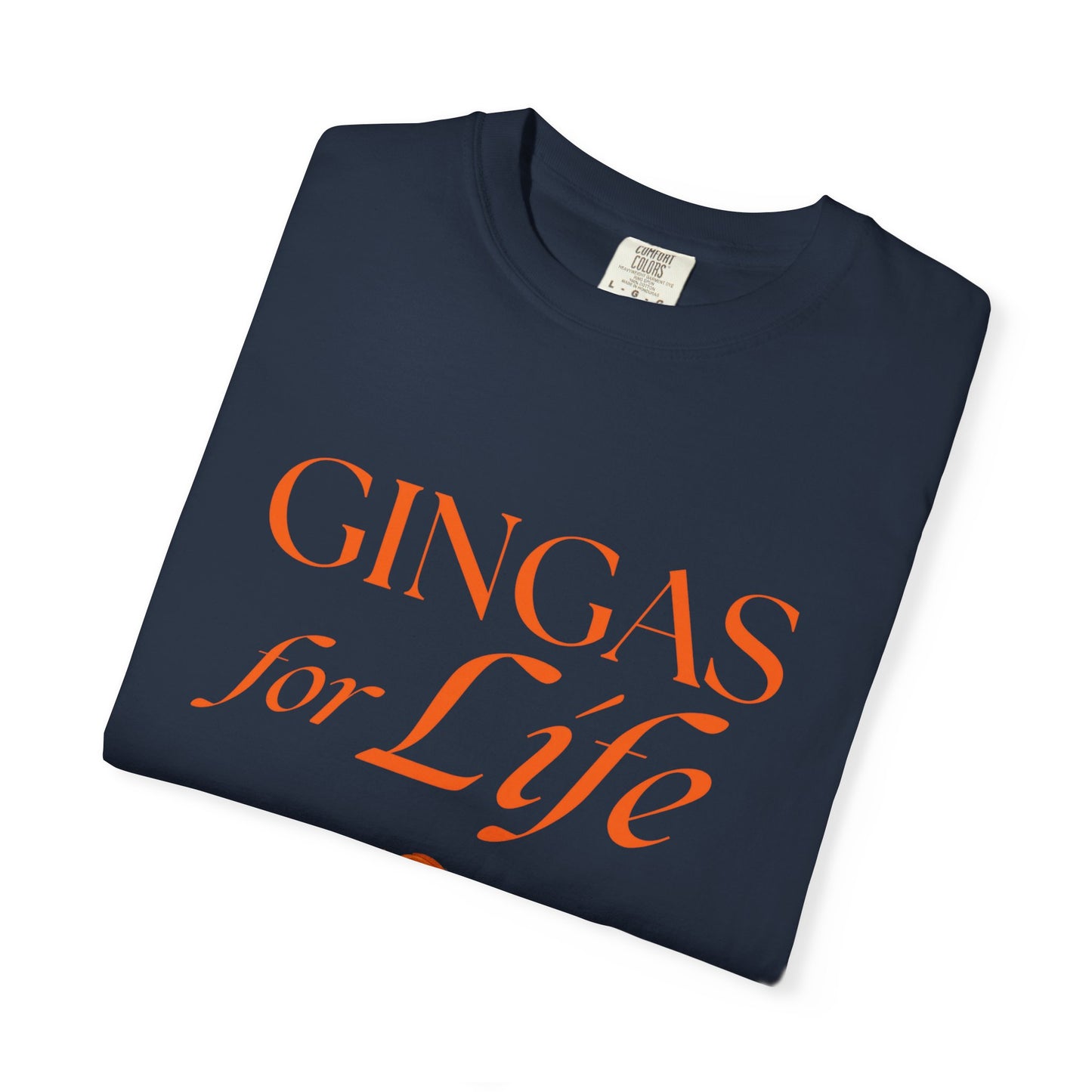 Gingas for Life T-Shirt, Fun T-Shirt for Redheads, Unisex Gift for Friends, Casual Wear, Celebration Tee