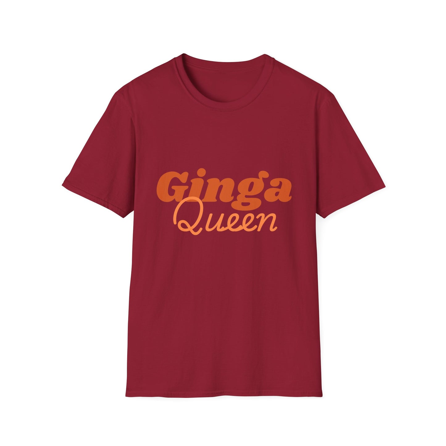Ginga Queen Unisex T-Shirt - Fun Gift for Women, Casual Wear, Summer Fashion, Birthday Gift, Comfortable Tees