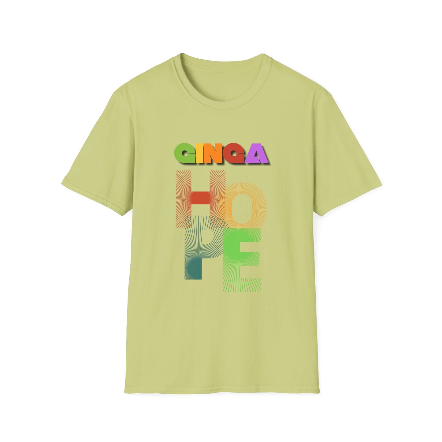 Colorful Hope Unisex T-Shirt, Inspirational Gift, Positive Message Tee, Casual Wear, Self-Care Apparel