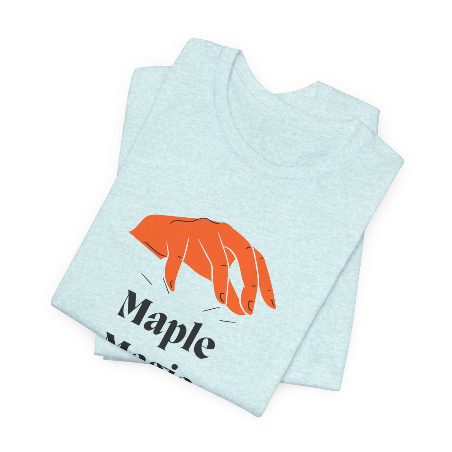 Maple Magic Unisex Tee - Cozy Casual Wear, Nature Lover Gift, Autumn Fashion, Eco-Friendly Style, Seasonal Celebration Top