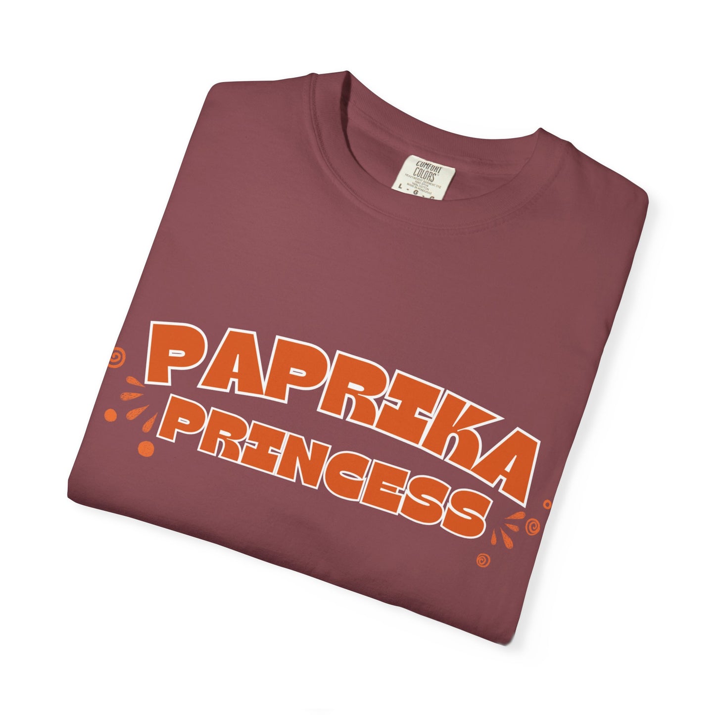 Paprika Princess Unisex T-Shirt | Gift for Foodies, Trendy Apparel, Casual Wear, Summer Fashion, Birthday Gift