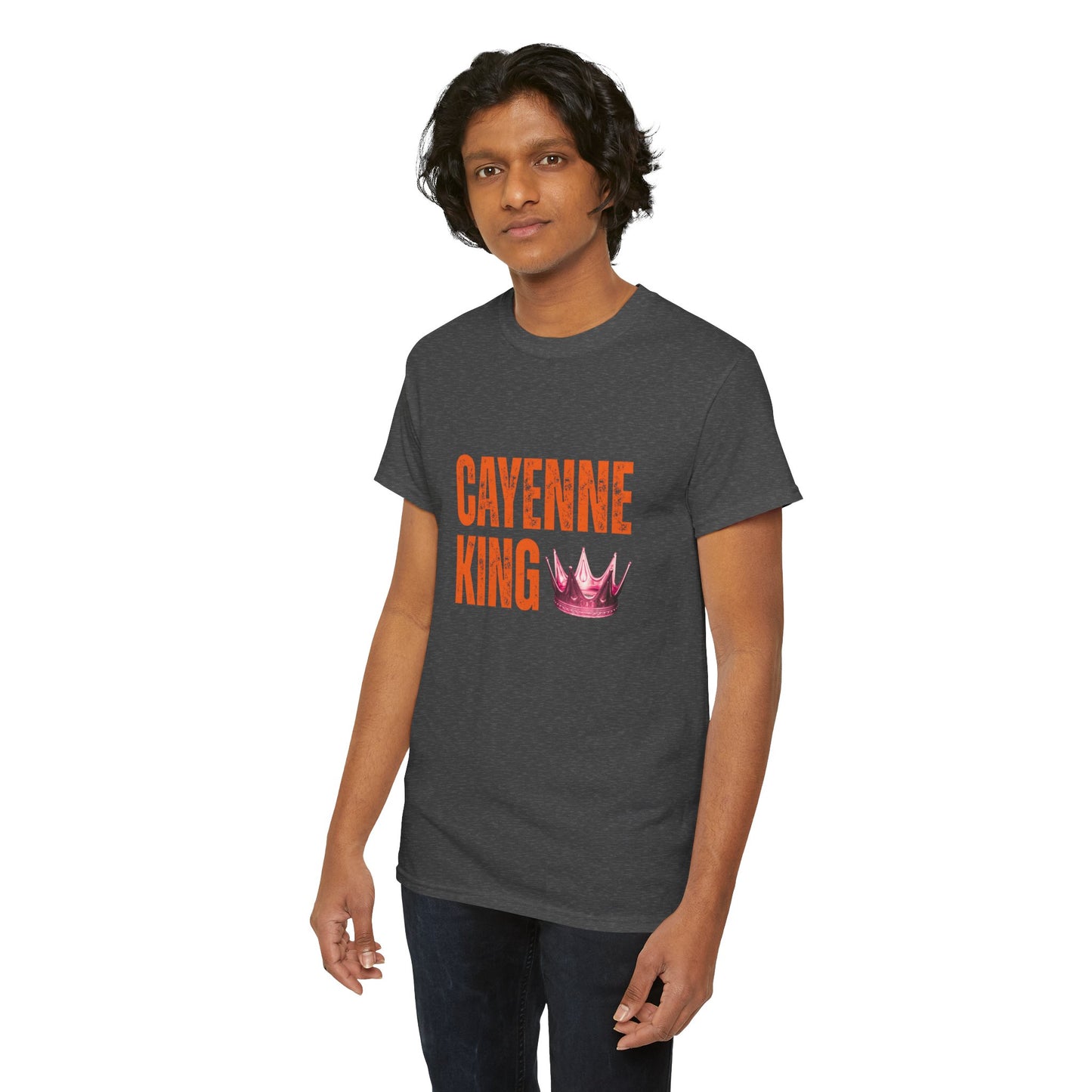 Cayenne King Cotton Tee | Unisex Graphic T-Shirt, Casual Wear, Birthday Gift, Affordable Fashion, Everyday Comfort