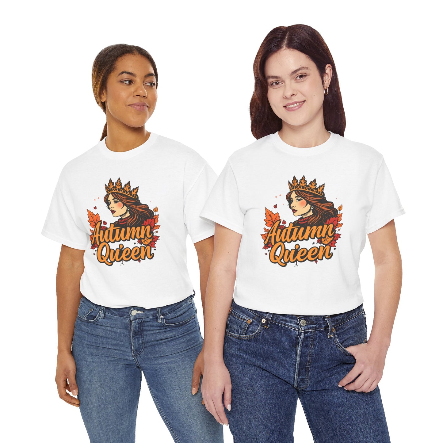 Autumn Queen Graphic Tee | Fall Fashion, Seasonal Vibes, Gift for Her, Festival Chic, Casual Wear
