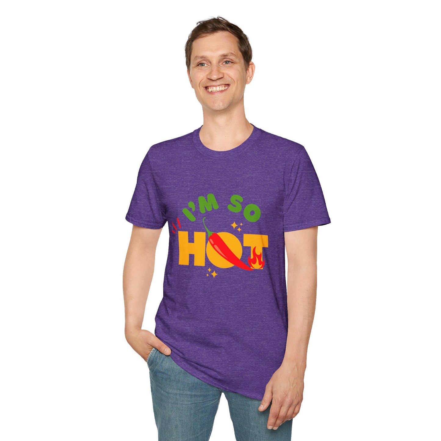 I'm So Hot Unisex T-Shirt, Funny Graphic Tee, Casual Summer Wear, Gift for Friends, Birthday Shirt, Celebratory Outfit