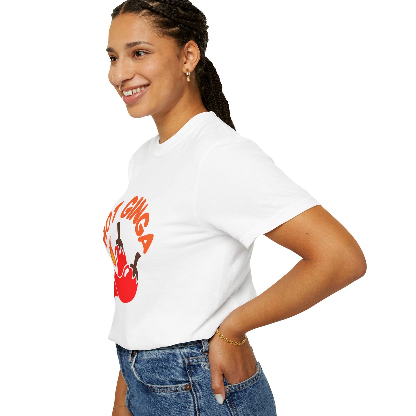 Spicy Chili T-Shirt, Hot Ginga Tee, Casual Summer Top, Gift for Spice Lovers, Unisex Graphic Shirt, Trendy Streetwear