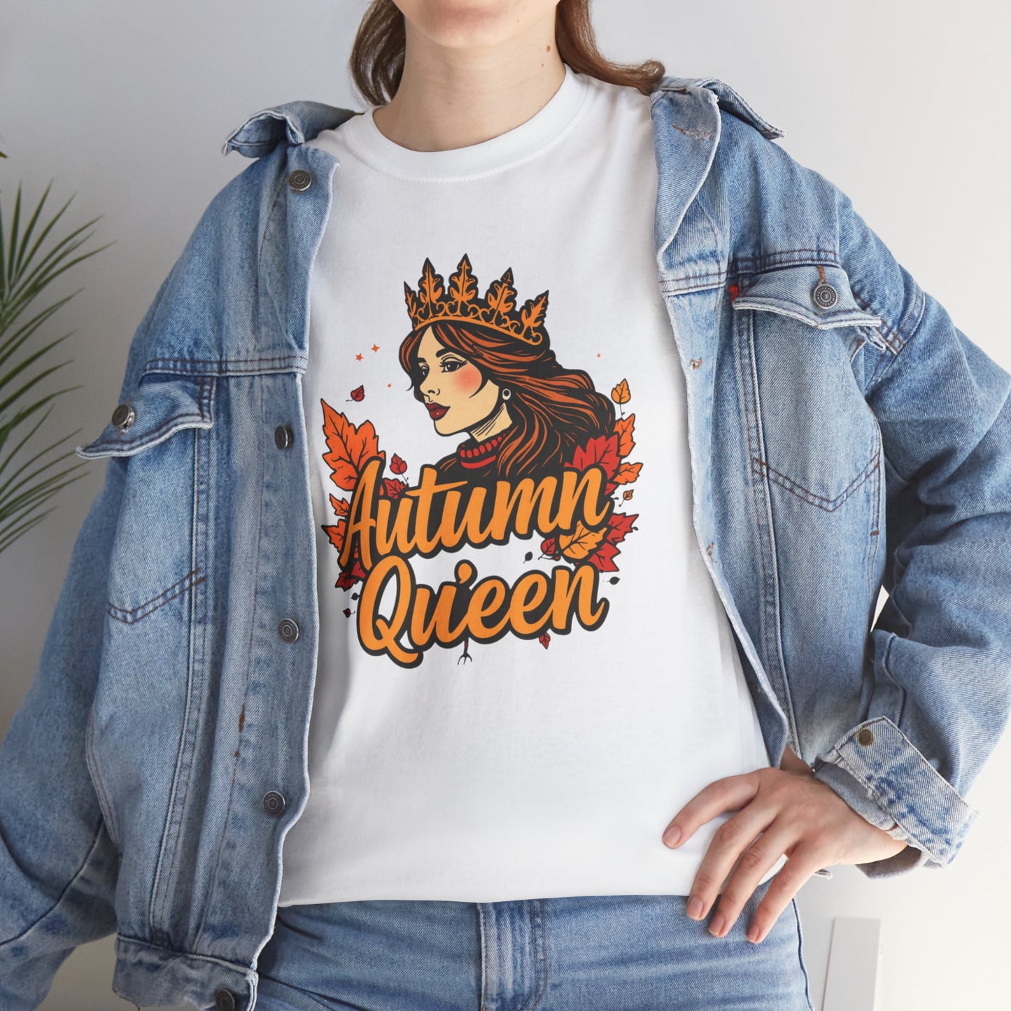 Autumn Queen Graphic Tee | Fall Fashion, Seasonal Vibes, Gift for Her, Festival Chic, Casual Wear
