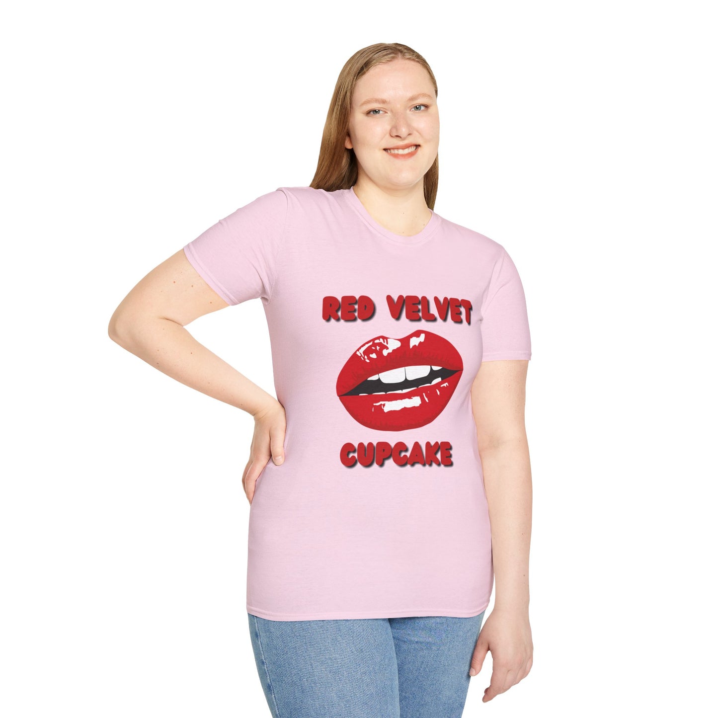 Red Velvet Cupcake T-Shirt, Unisex Graphic Tee, Funny Food Shirt, Birthday Gift, Dessert Lover Apparel, Baking Enthusiast Top