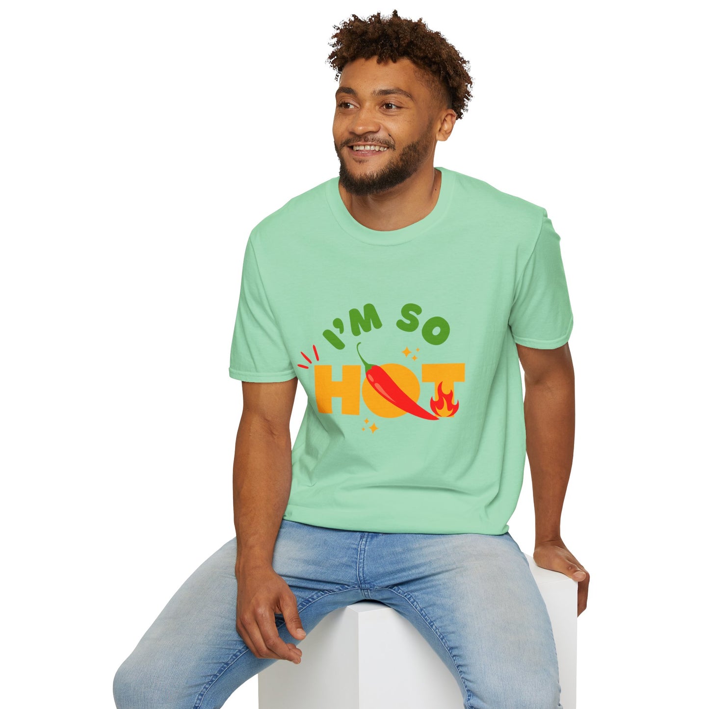 I'm So Hot Unisex T-Shirt, Funny Graphic Tee, Casual Summer Wear, Gift for Friends, Birthday Shirt, Celebratory Outfit